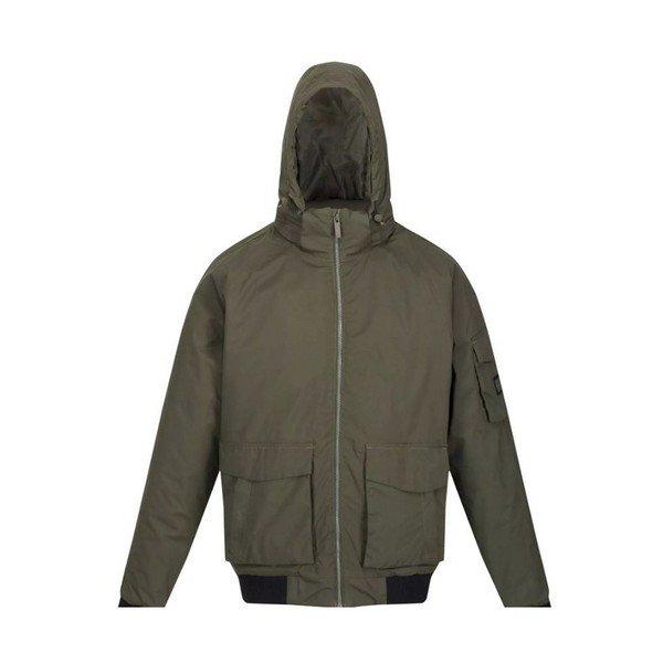 Faizan Jacke, Wasserfest Mit Kapuze Herren Khaki 4XL von Regatta