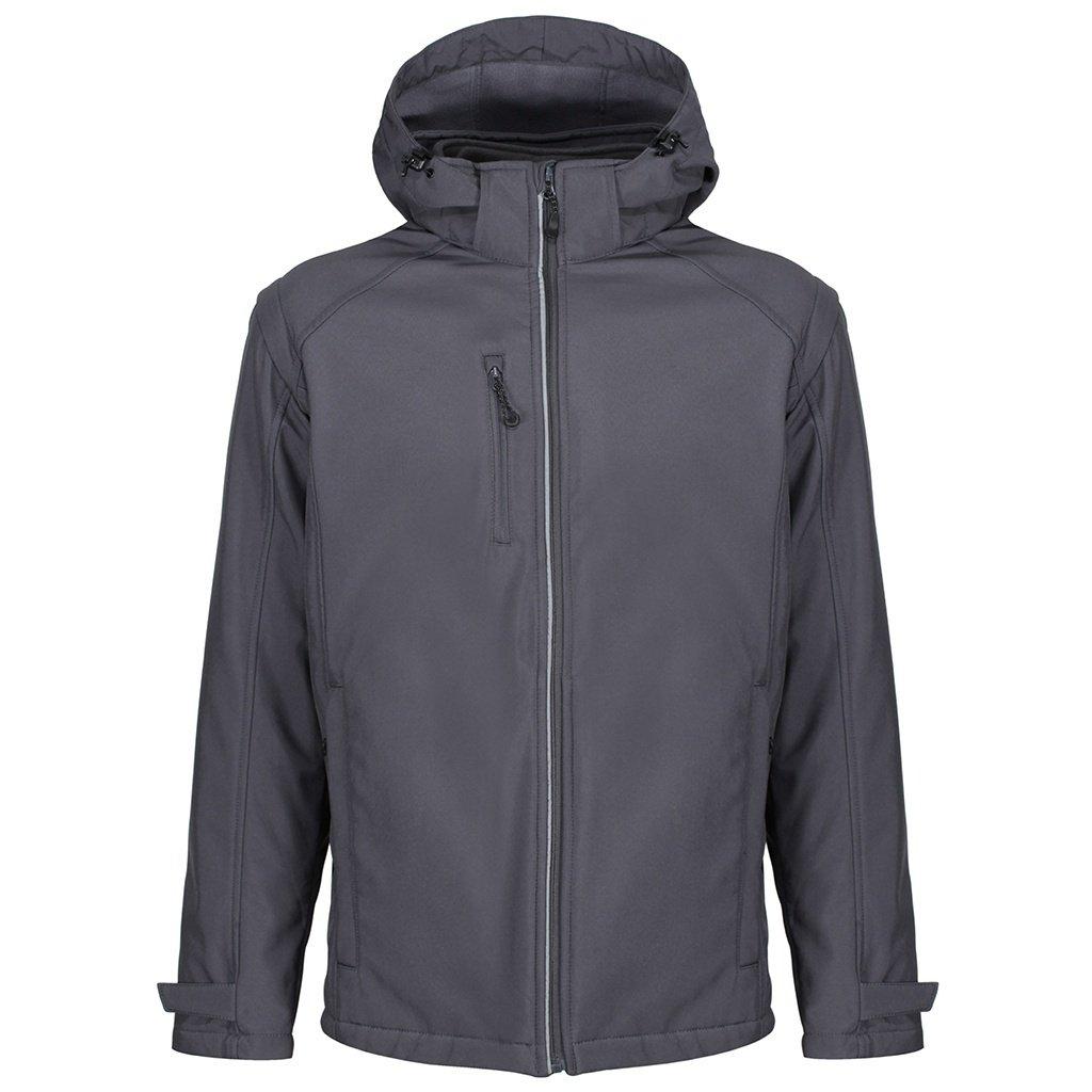 Erasmus 4 In 1 Softshelljacke Herren Grau M von Regatta