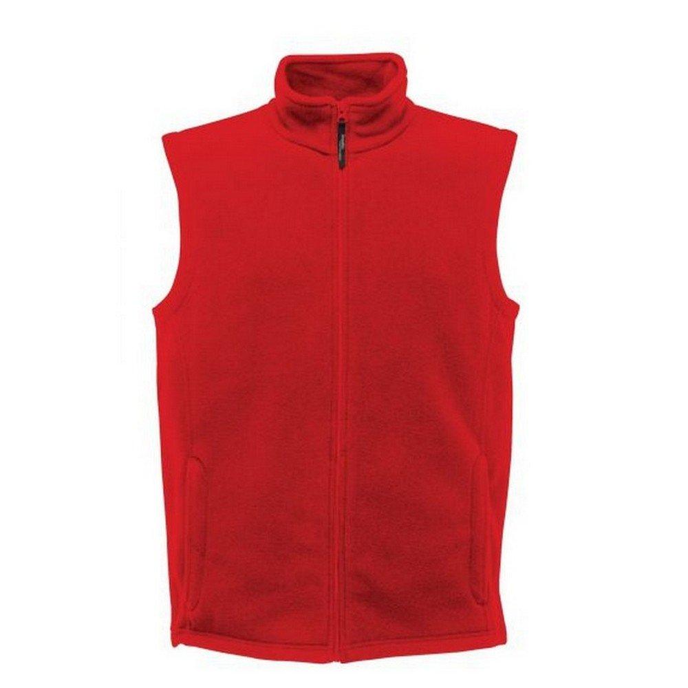 Mikro Fleece Bodywarmer Gilet Herren Rot Bunt XL von Regatta