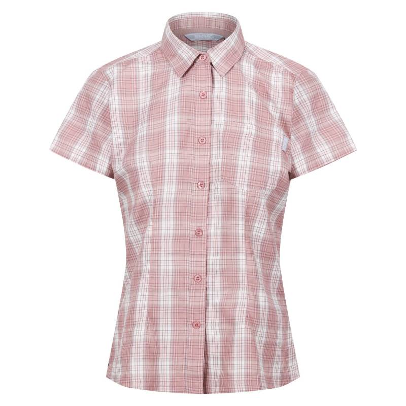 Mindano Vii Bluse Kurzärmlig Damen Rosa 36 von Regatta