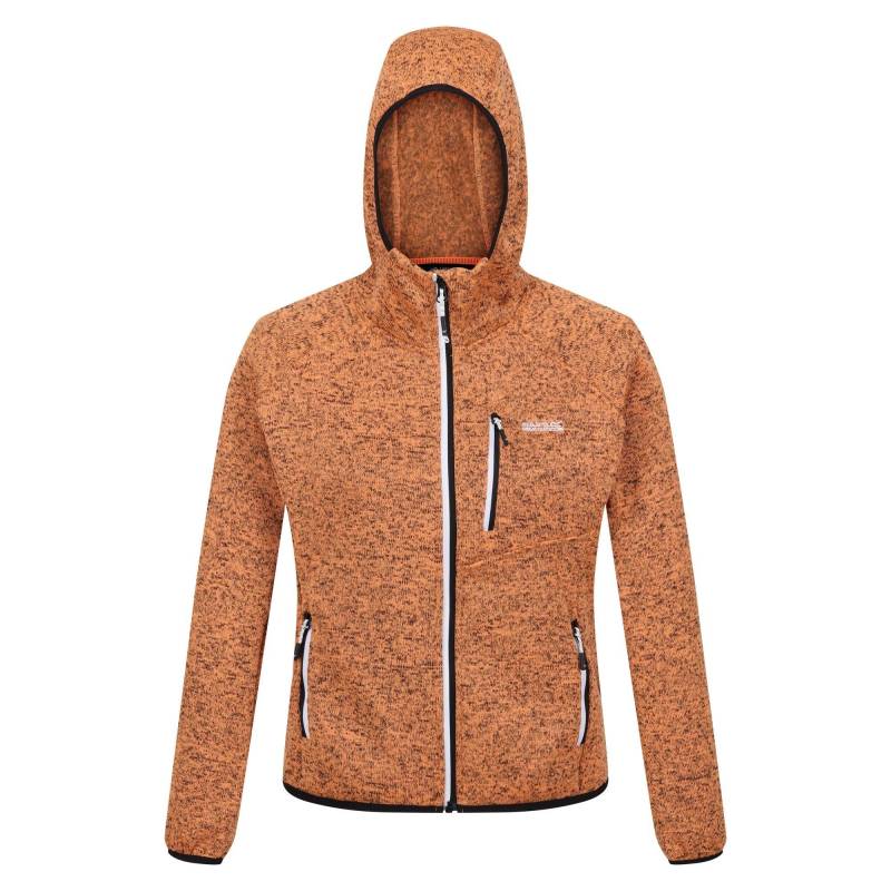 Newhill Fleecejacke Mit Kapuze Damen Gelb Orangé 36 von Regatta