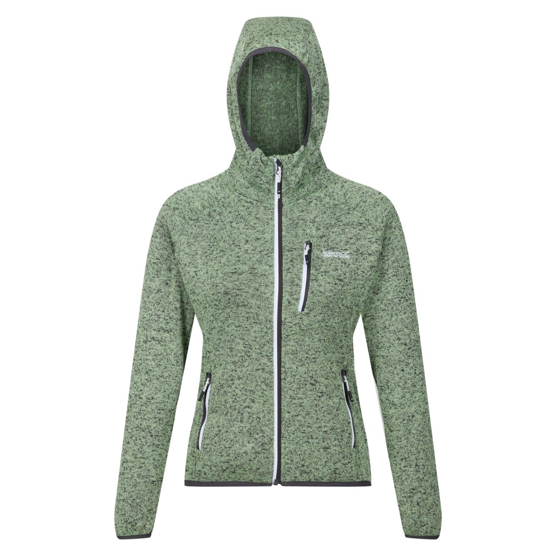 Newhill Fleecejacke Mit Kapuze Damen Ozeangrün 34 von Regatta