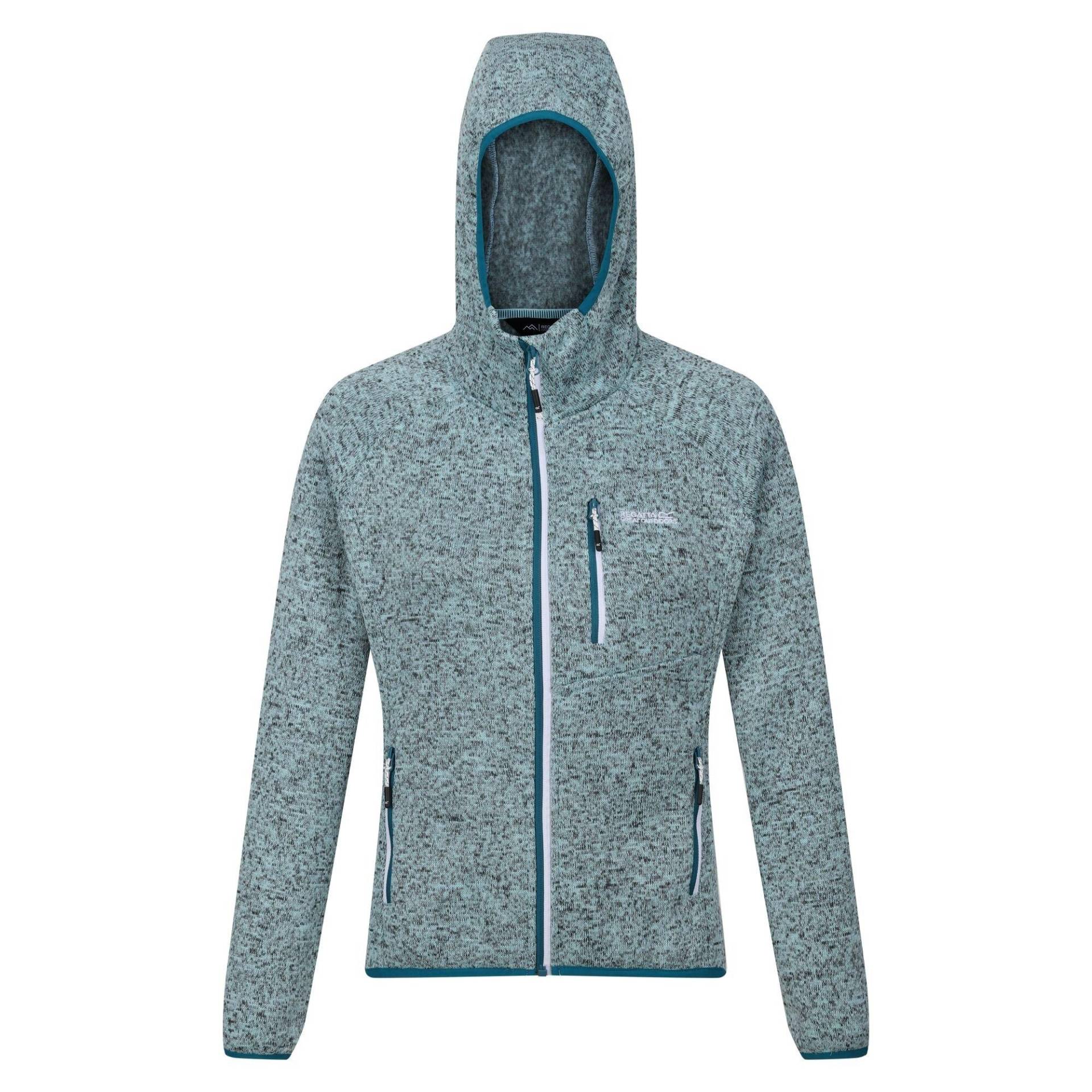 Newhill Fleecejacke Mit Kapuze Damen Taubenblau 34 von Regatta