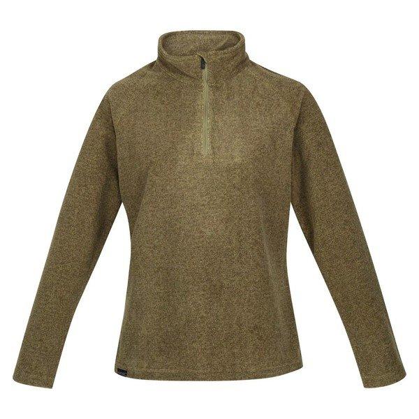 Pimlo Fleece Mit Halbem Reißverschluss Damen Olivegrün 38 von Regatta