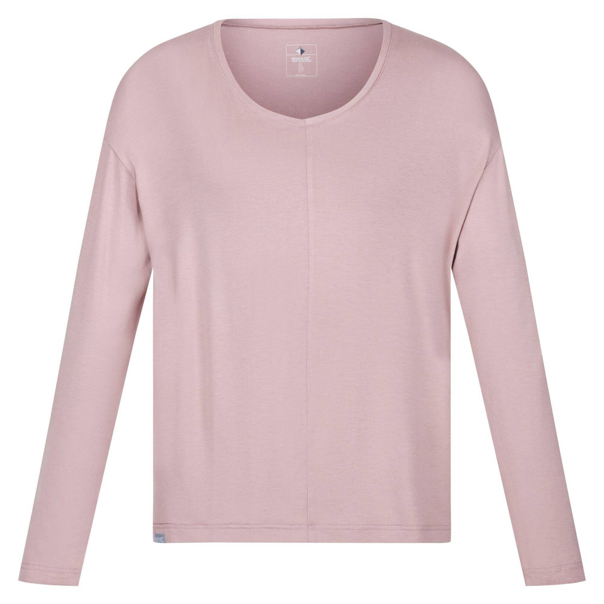 Pimmy Tshirt Langärmlig Damen Rosa 34 von Regatta