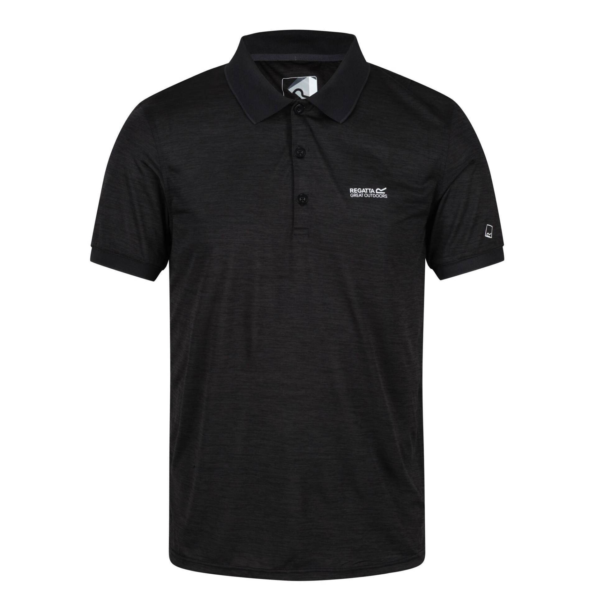 Poloshirt Remex Ii Kurzärmlig Herren Schwarz S von Regatta