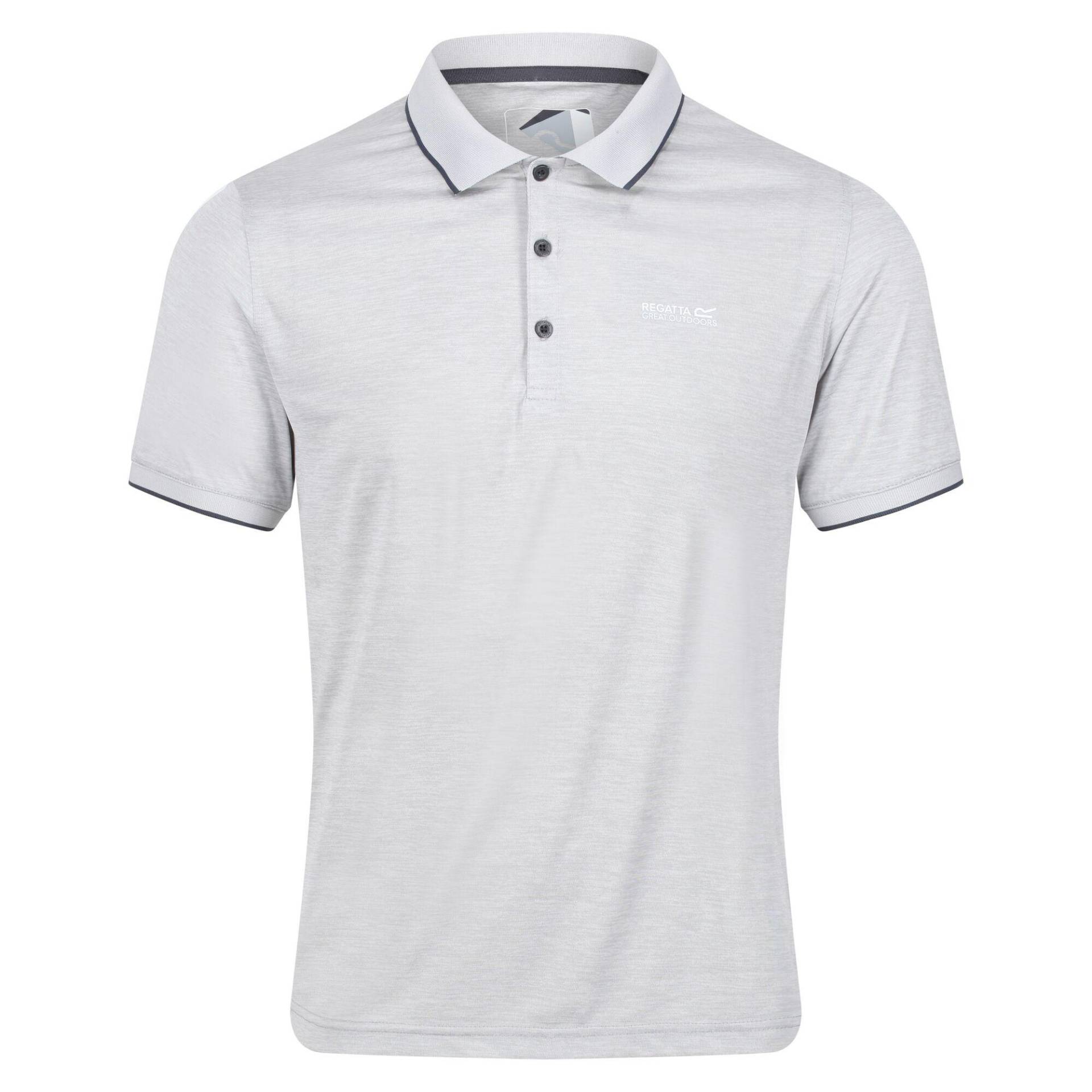 Poloshirt Remex Ii Kurzärmlig Herren Silber S von Regatta