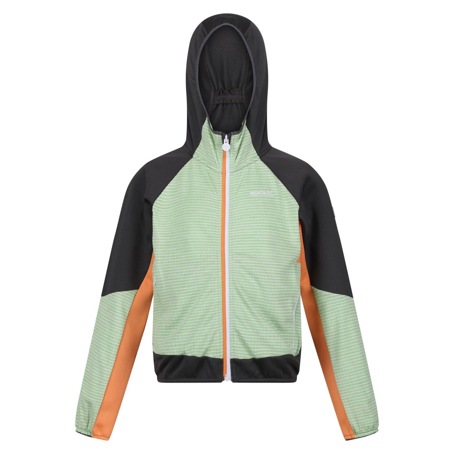 Prenton Ii Softshelljacke Mit Kapuze Mädchen Frühlingsgrün 116 von Regatta