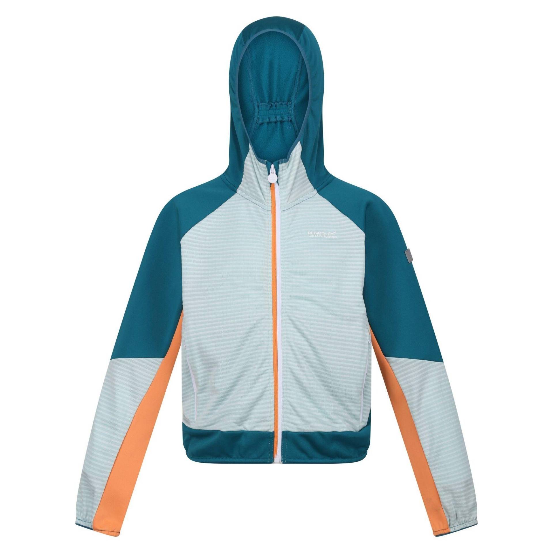 Prenton Ii Softshelljacke Mit Kapuze Mädchen Taubenblau 116 von Regatta