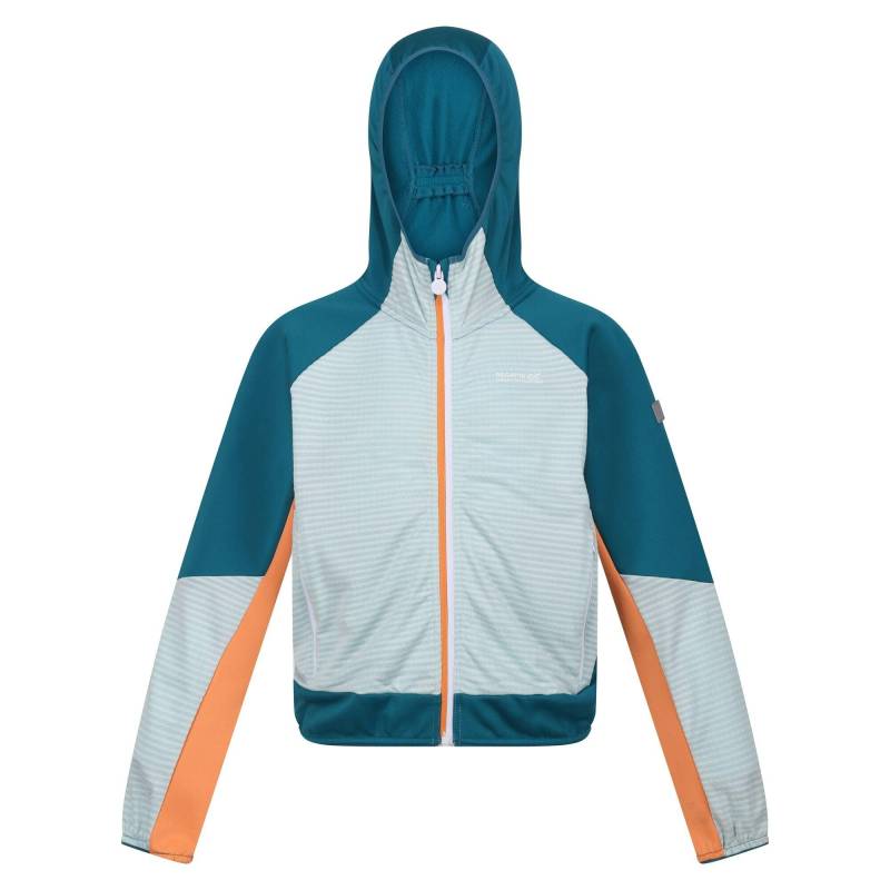 Prenton Ii Softshelljacke Mit Kapuze Mädchen Taubenblau 116 von Regatta