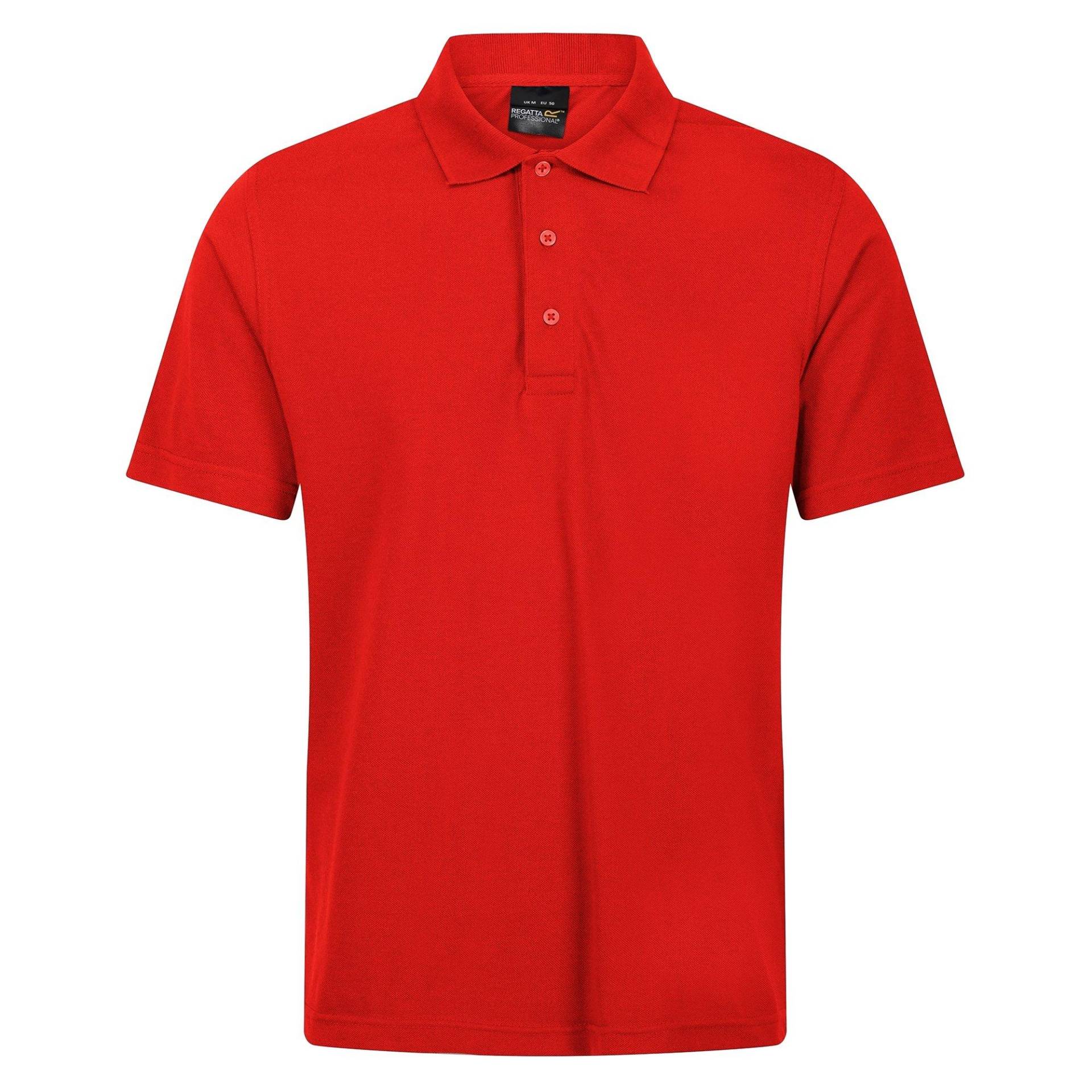 Pro 6535 Poloshirt Kurzärmlig Herren Rot Bunt 4XL von Regatta