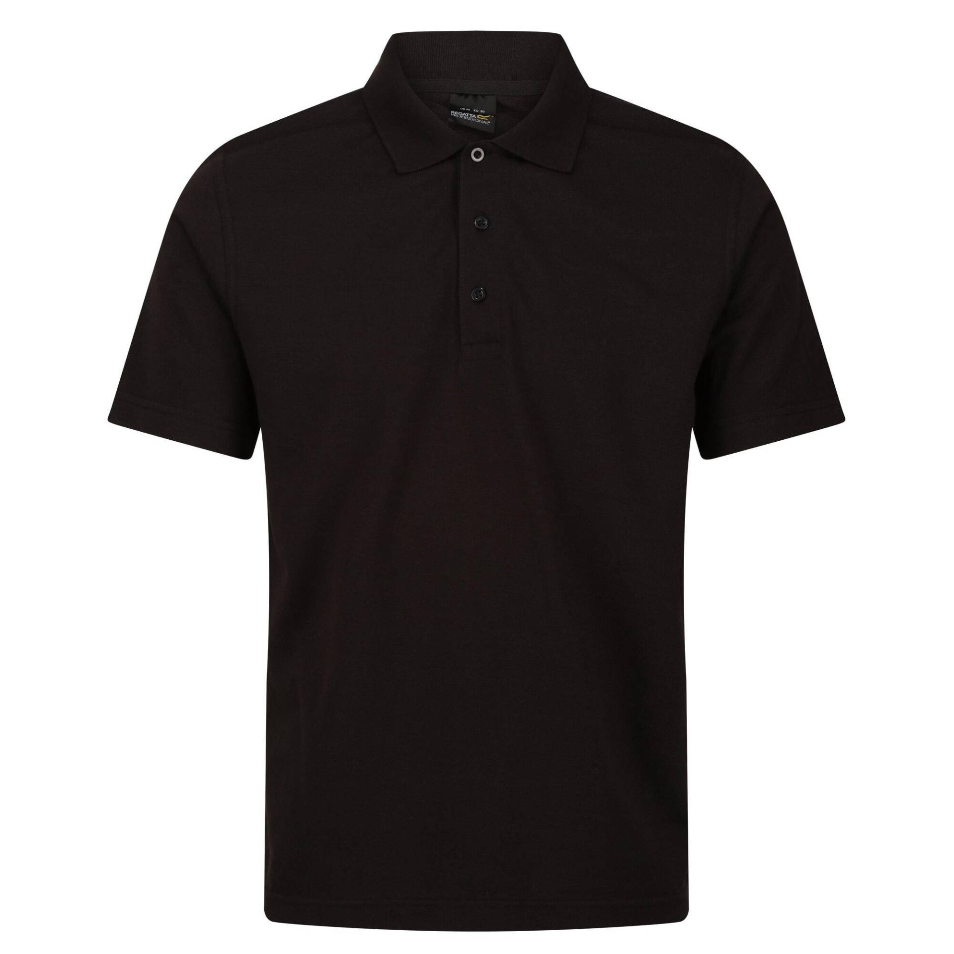 Pro 6535 Poloshirt Kurzärmlig Herren Schwarz 4XL von Regatta