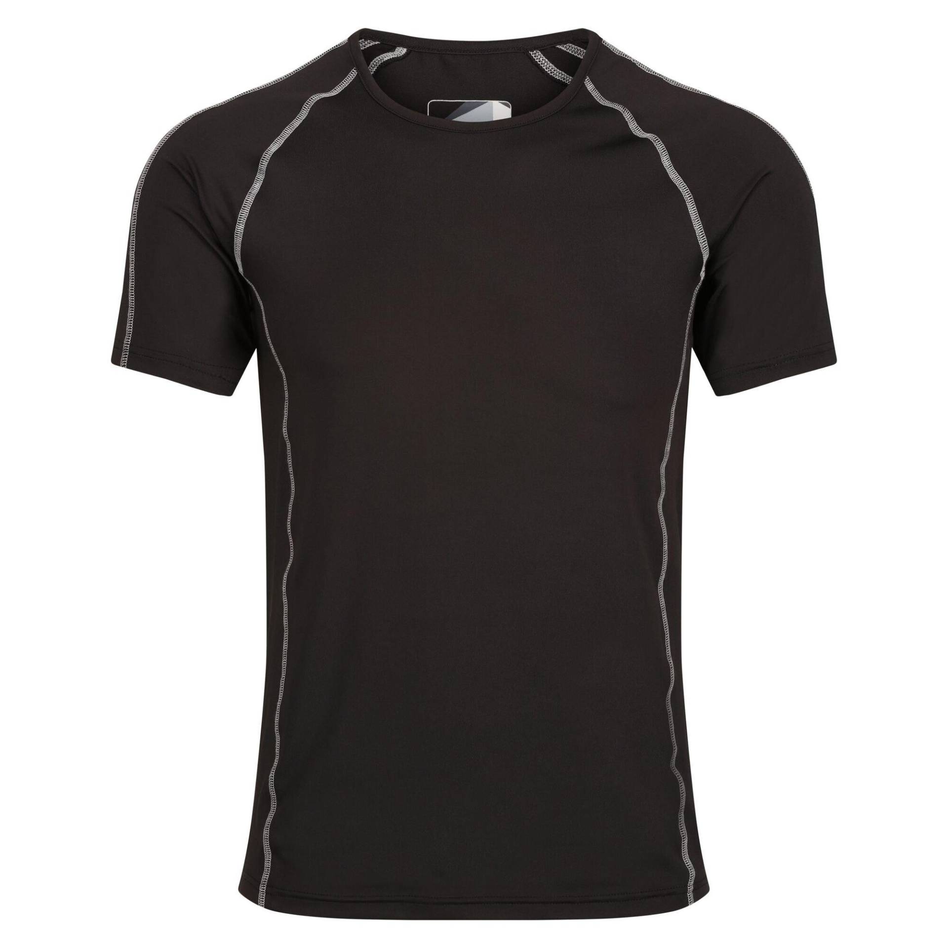 Pro Base Layer Oberteil Kurzärmlig Herren Schwarz 3XL von Regatta