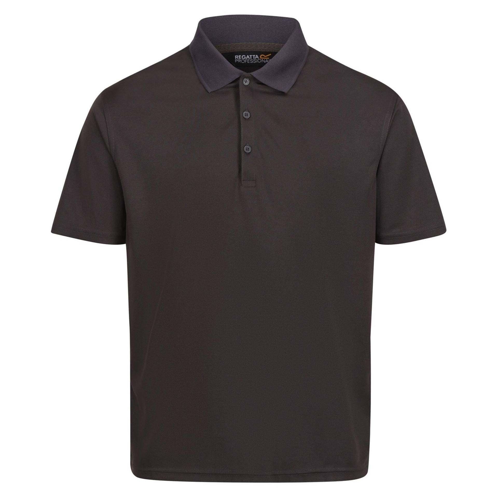 Pro Poloshirt Feuchtigkeitsabweisend Herren Grau M von Regatta