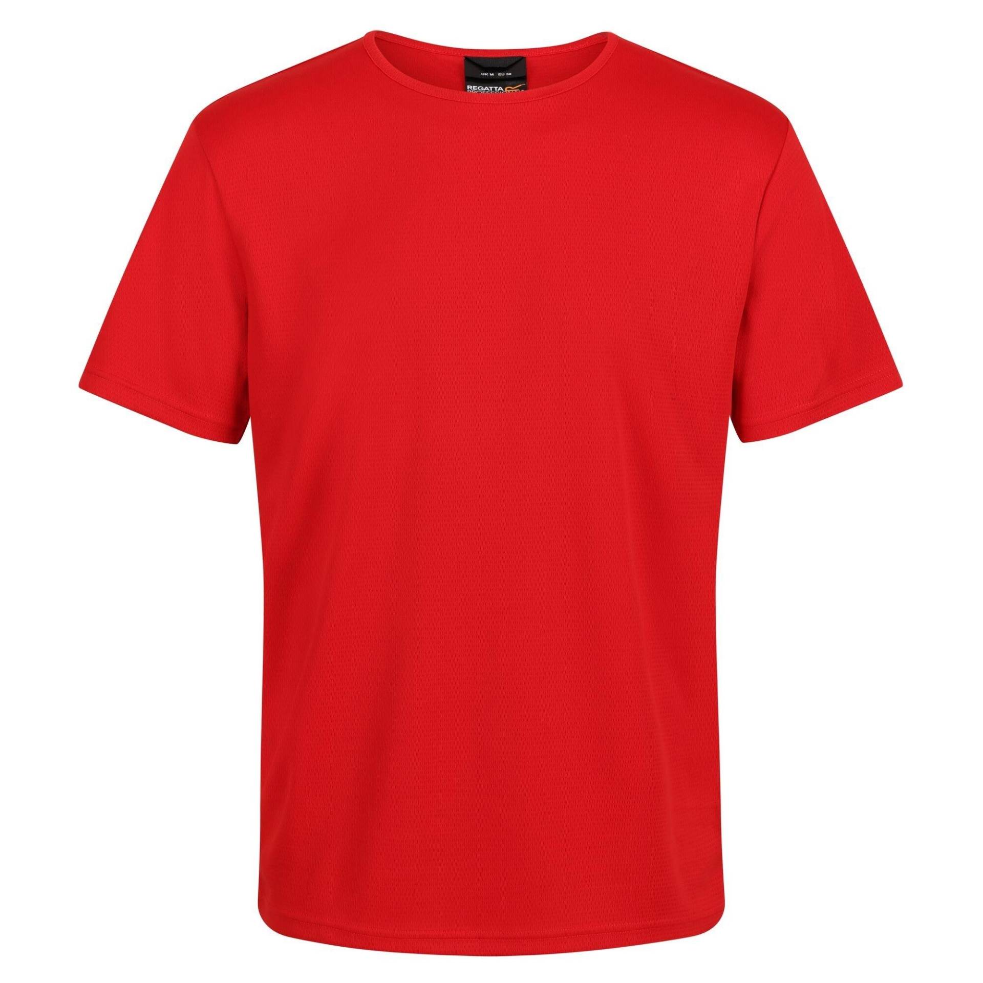 Pro Tshirt Feuchtigkeitsabweisend Herren Rot Bunt 3XL von Regatta