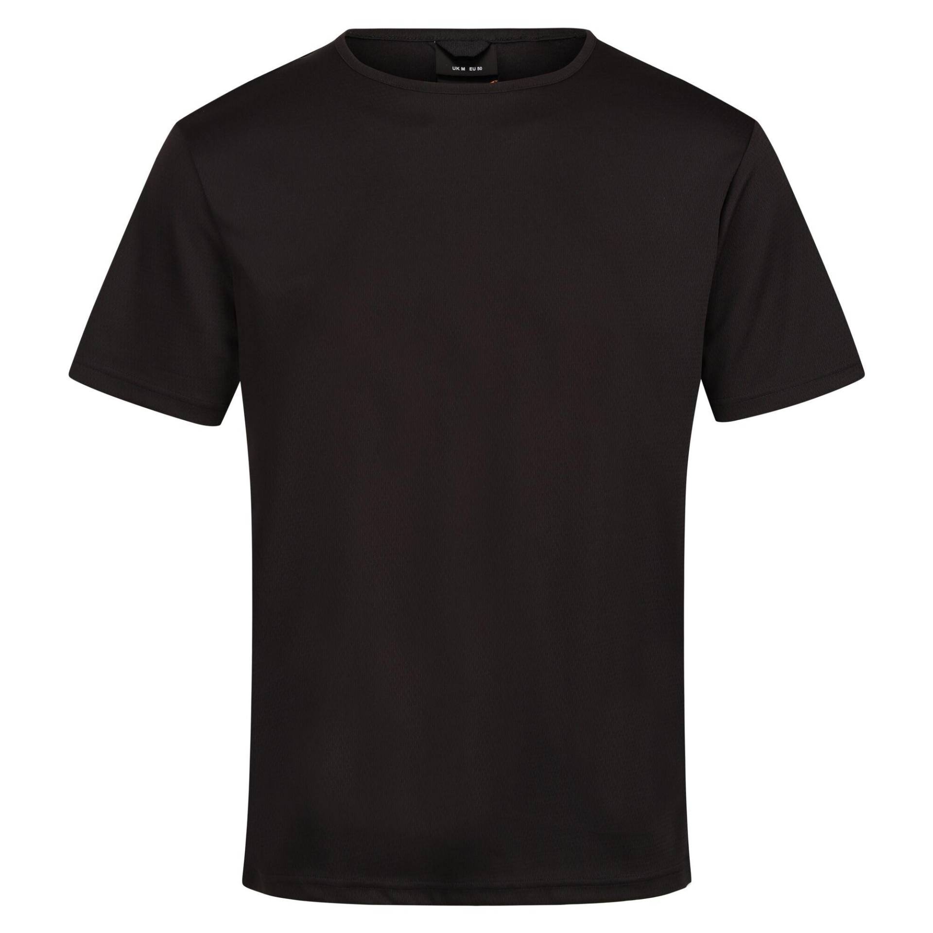 Pro Tshirt Feuchtigkeitsabweisend Herren Schwarz XL von Regatta