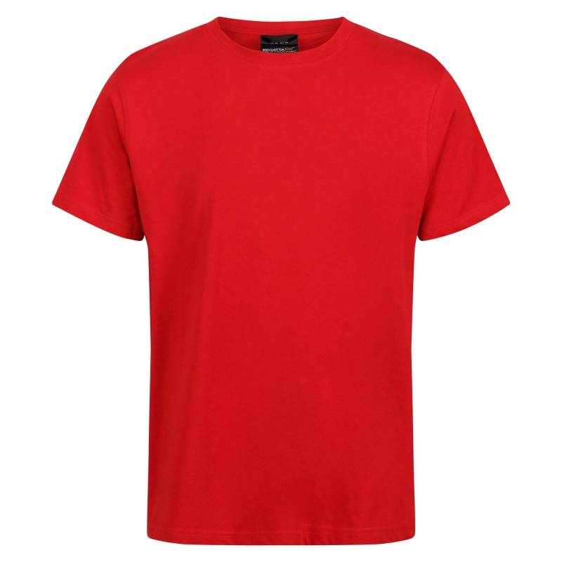 Pro Tshirt Weiche Haptik Herren Rot Bunt M von Regatta