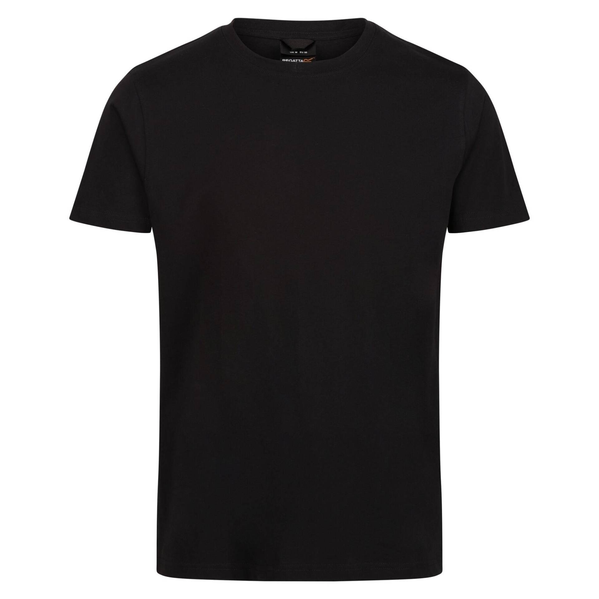 Pro Tshirt Weiche Haptik Herren Schwarz M von Regatta