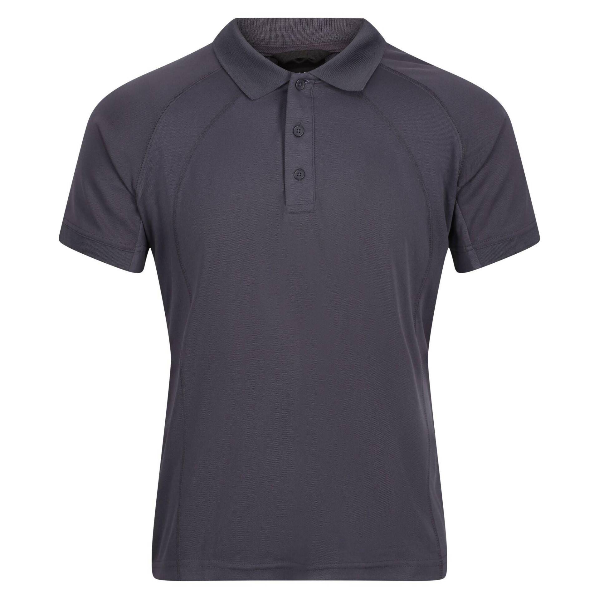 Professionell Poloshirt, Kurzärmlig Herren Schwarz XL von Regatta