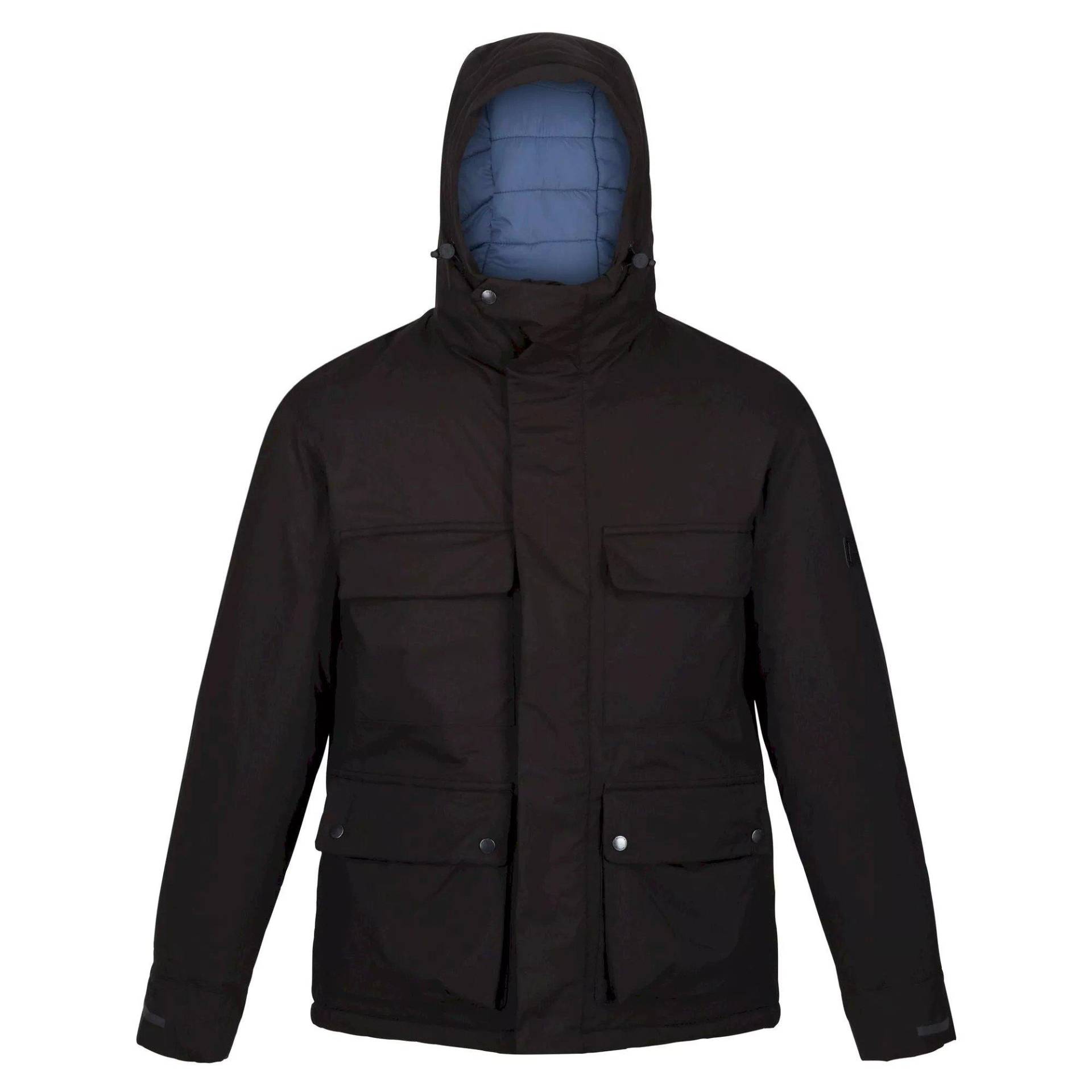 Raylan Jacke, Wasserfest Herren Schwarz S von Regatta