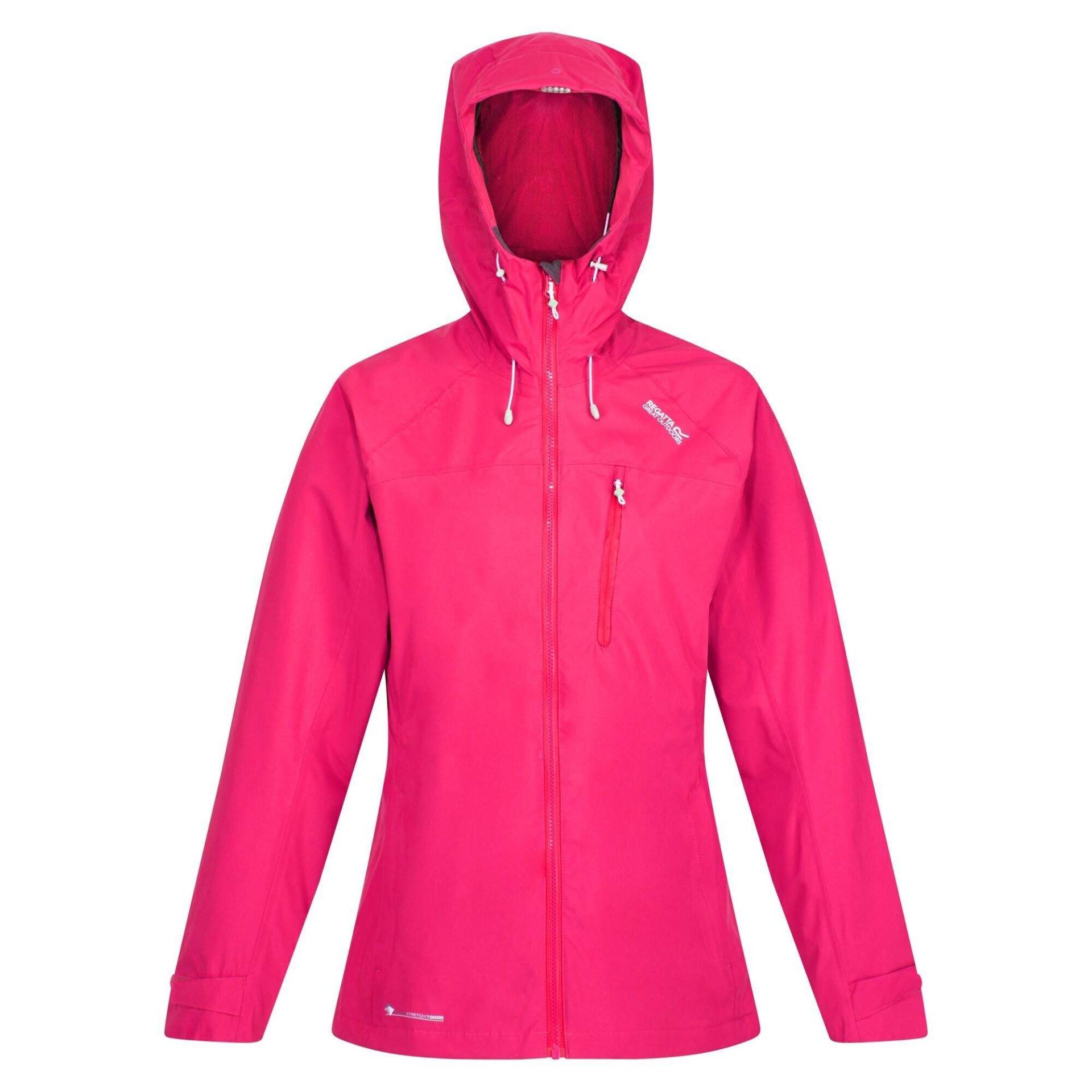 Britedale Jacke, Wasserfest Damen Dunkelrosa 40 von Regatta