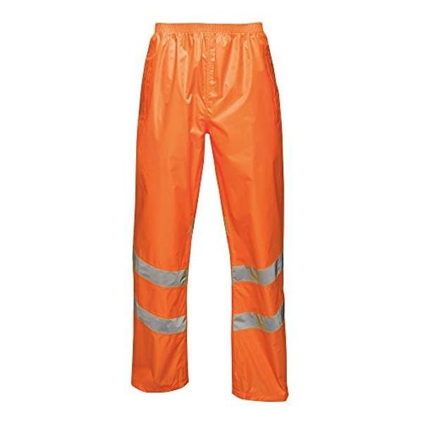 Hi Vis Pro Reflective Überhose Arbeitshose, Warnfarben, Reflektierend Damen Orange XL von Regatta