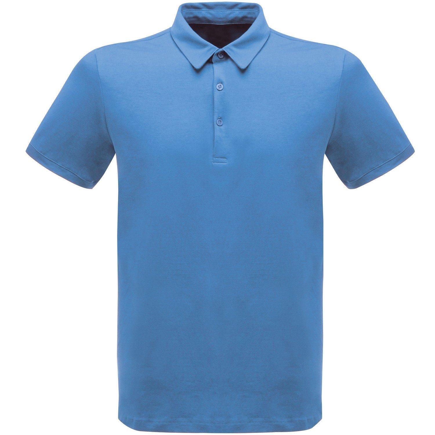 Klassik 6535 Kurzarm Polo Shirt Herren Königsblau M von Regatta