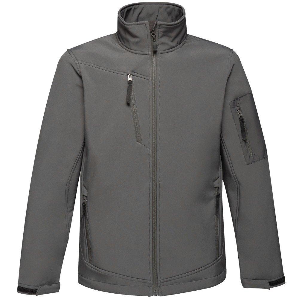 Standout Arcola Softshelljacke, 3lagig, Wasserdicht, Atmungsaktiv Herren Grau L von Regatta