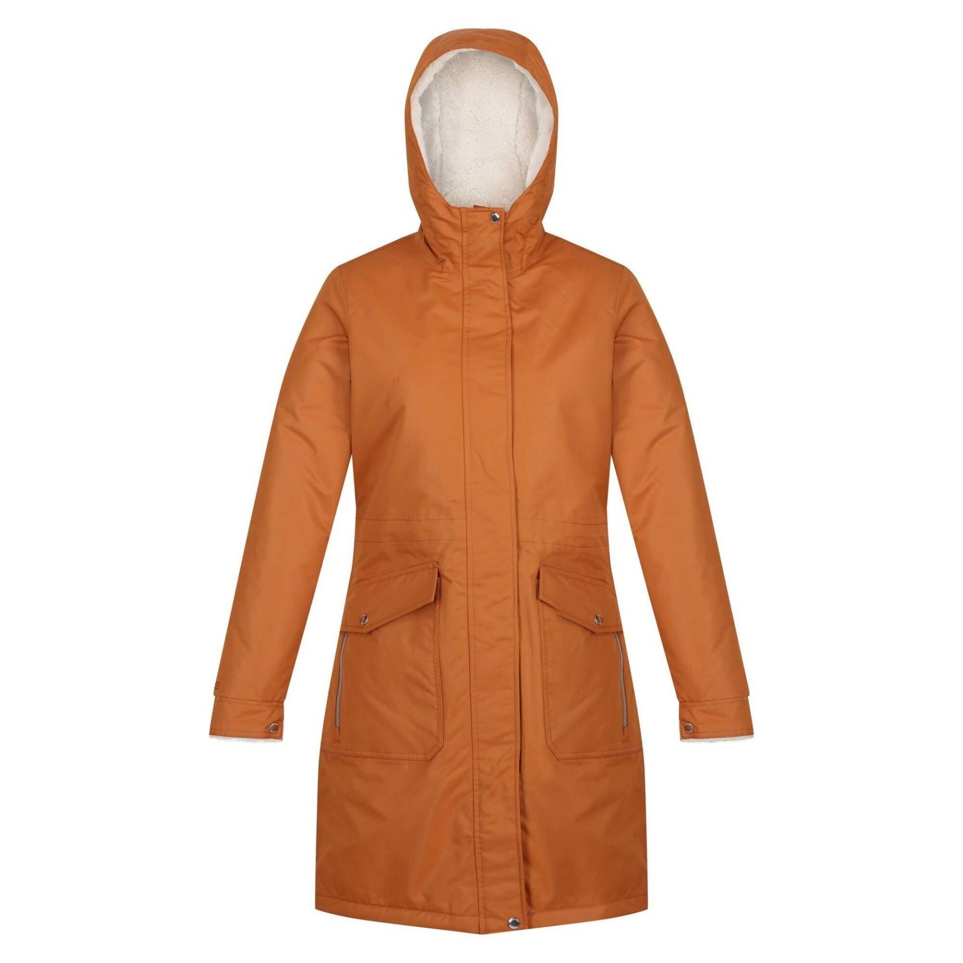 Romine Parka Wasserfest Damen Orange 42 von Regatta