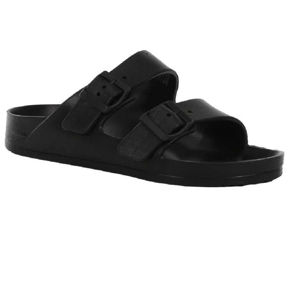 Sandalen Brooklyn, Doppelriemen Herren Schwarz 46 von Regatta