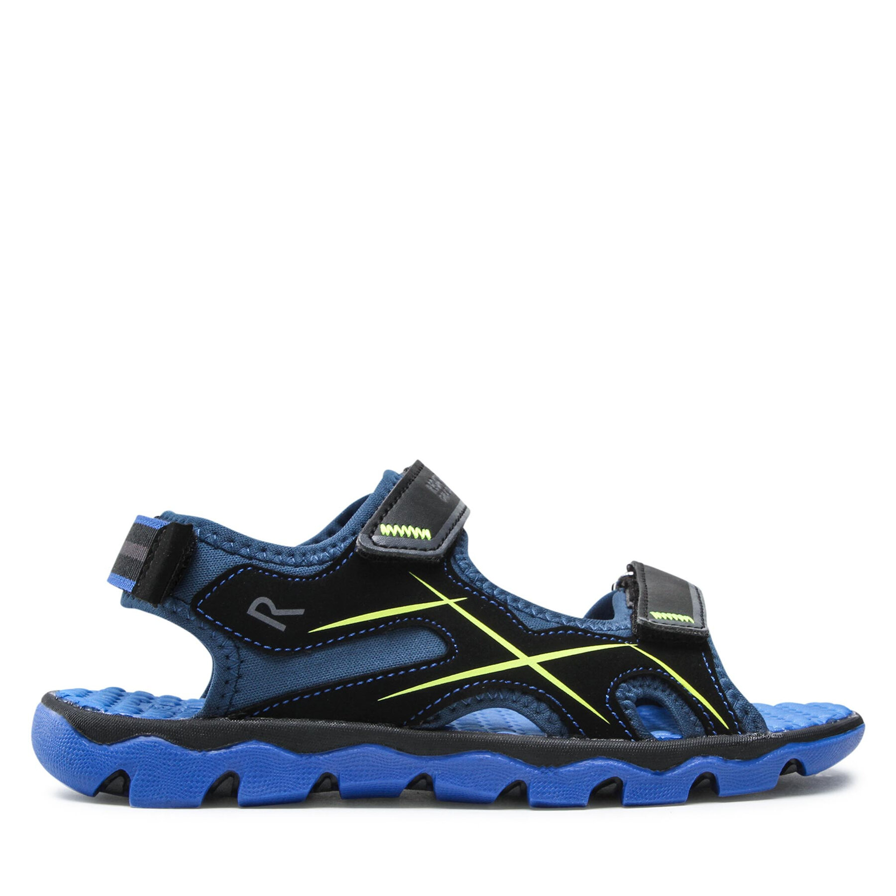 Sandalen Regatta Kota Drift Jnr RKF613 Nautical Blue/Electic Lime 47E von Regatta