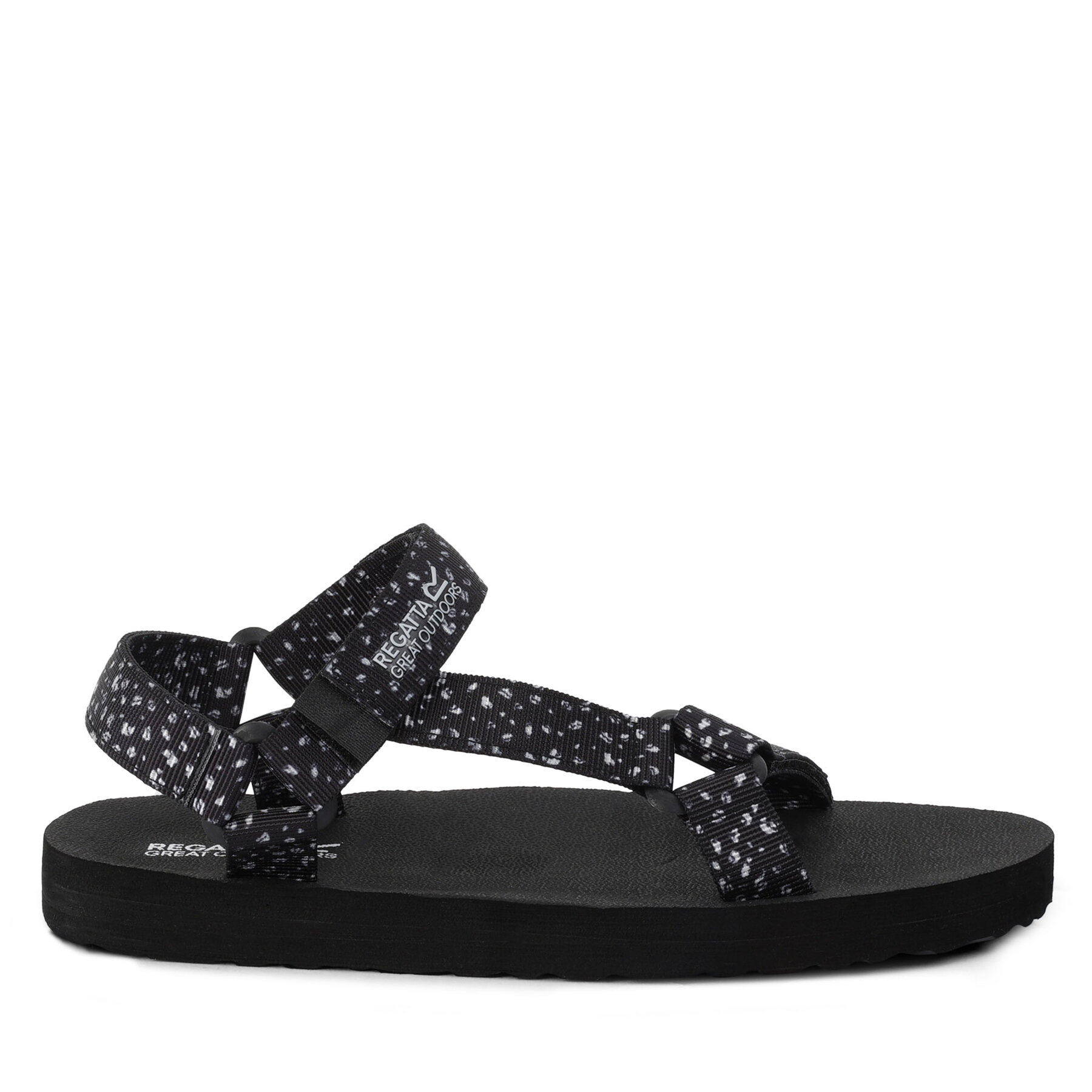 Sandalen Regatta LdVendeavourSndle RWF811 Black White Polka Dot WKT von Regatta