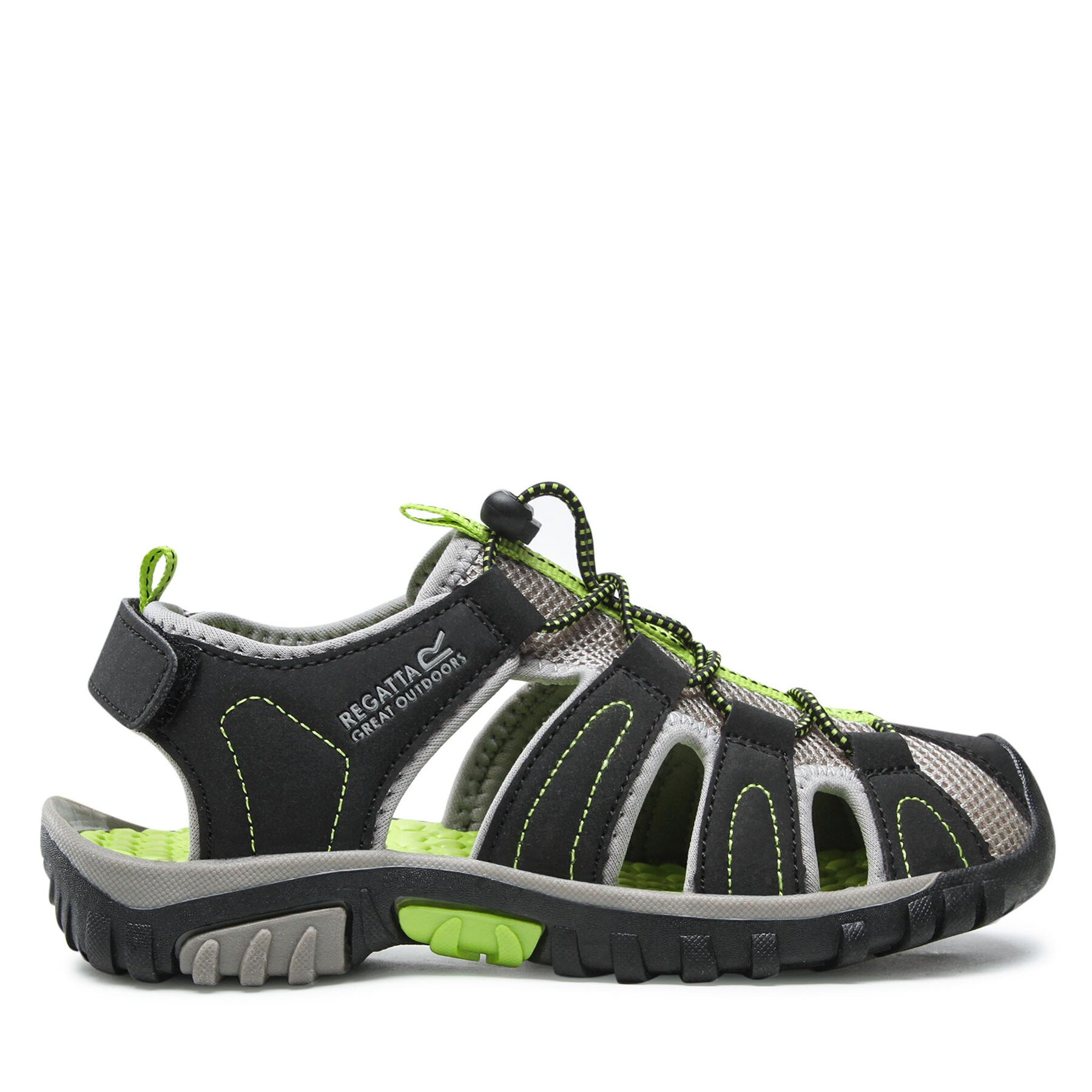 Sandalen Regatta Westhore Jnr RKF600 Black/Lime Green 03Y von Regatta