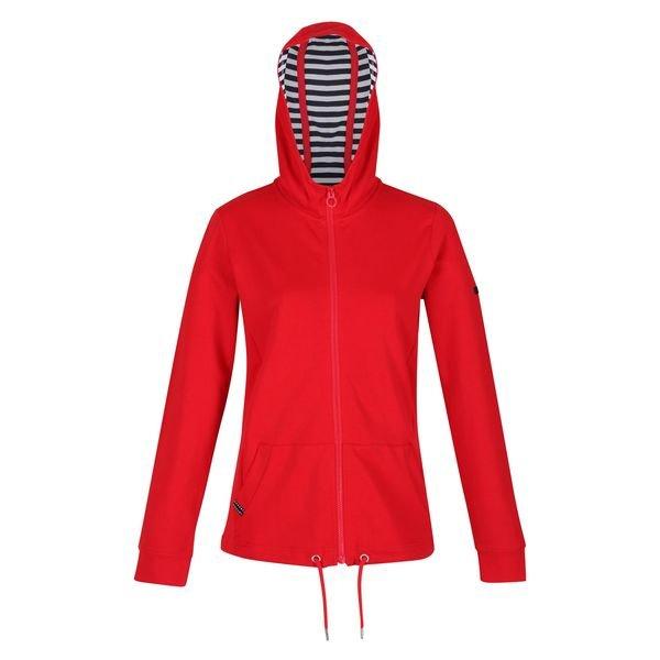 Bayarma Hoodie Mit Durchgehendem Reißverschluss Damen Rot Bunt 36 von Regatta