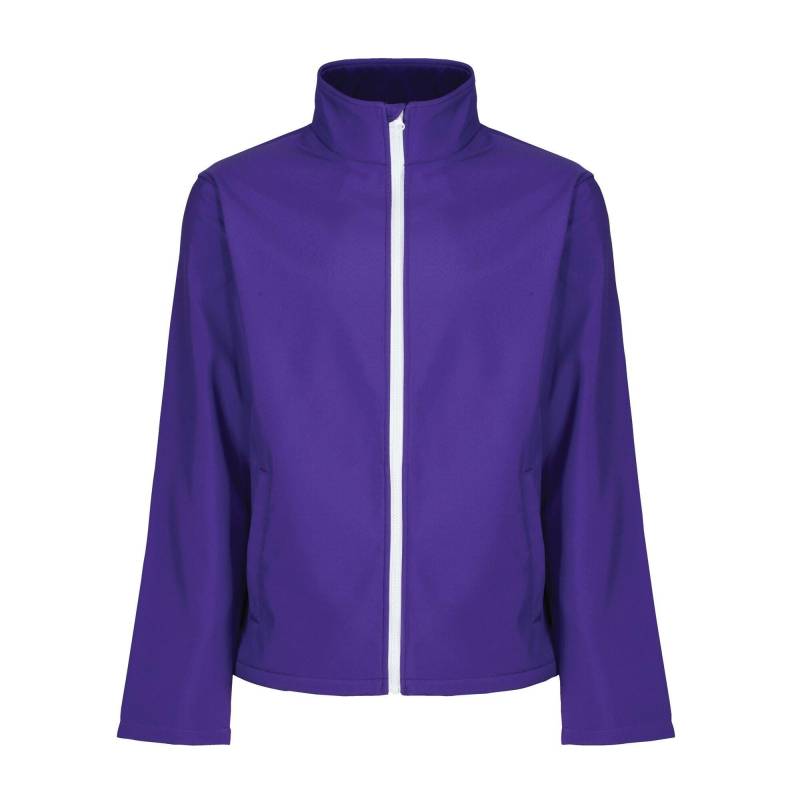 Softshell Jacke Ablaze, Bedruckbar Herren Lila M von Regatta