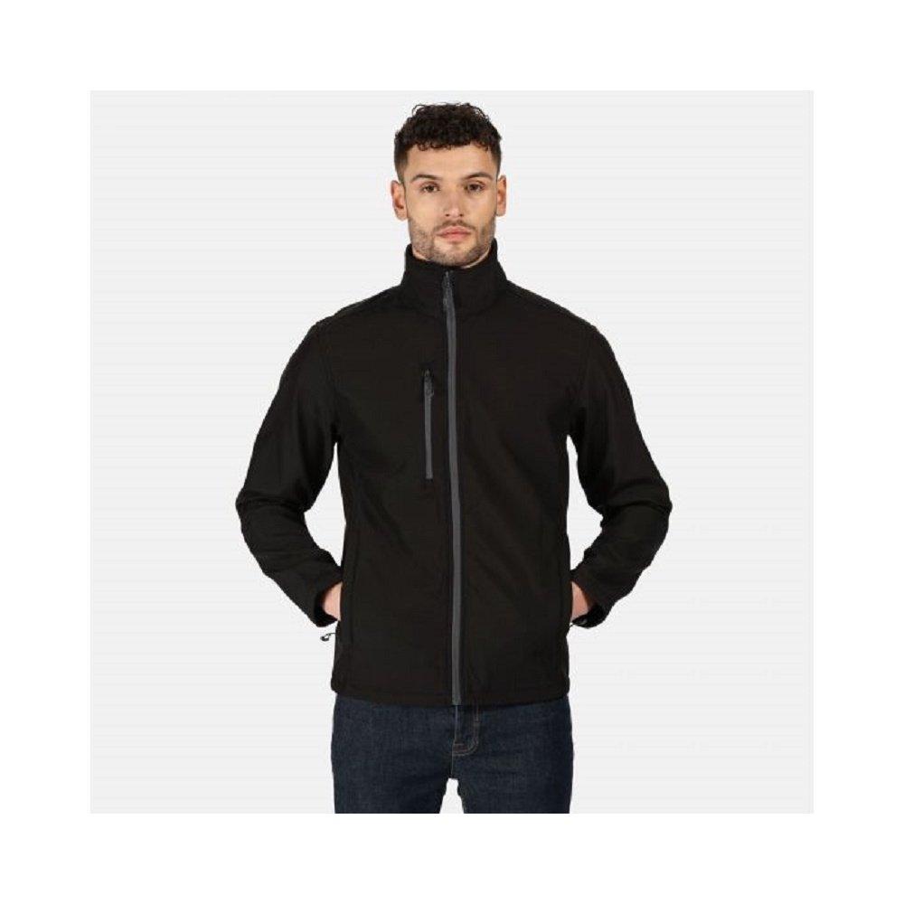 Softshelljacke Honesty Made Recycled Herren Schwarz L von Regatta