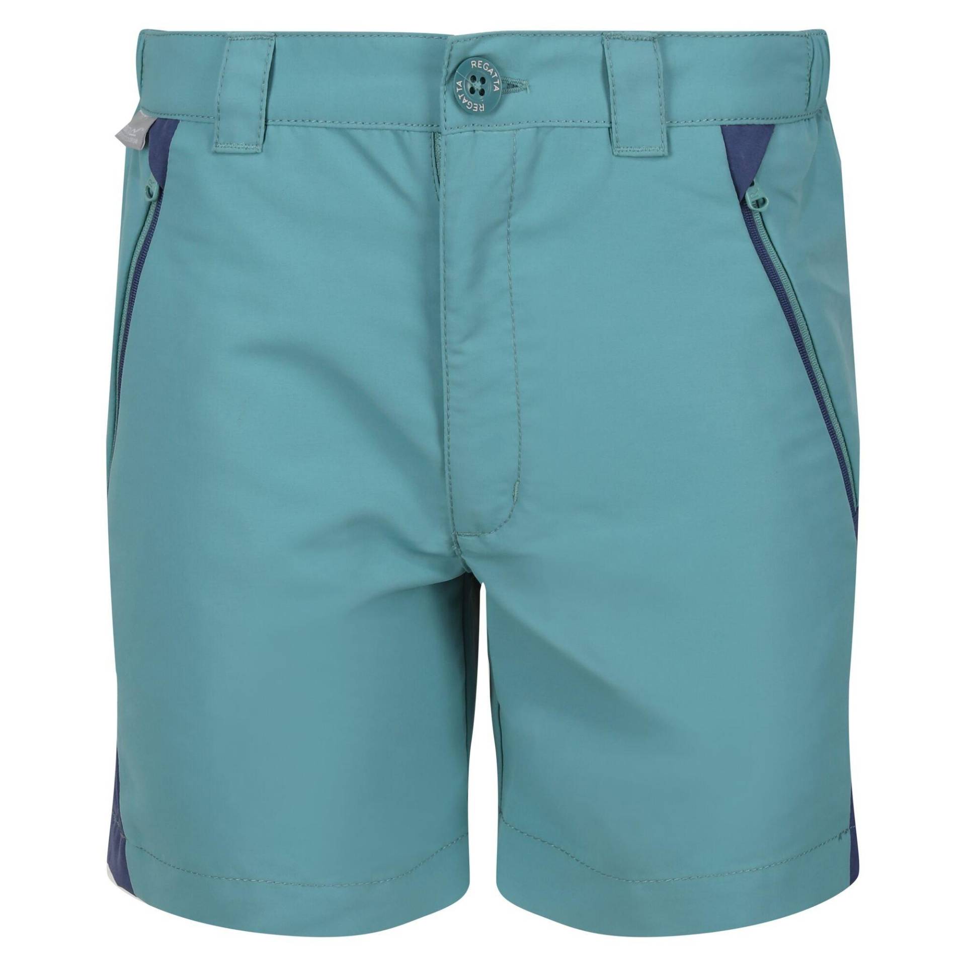 Sorcer Mountain Iii Shorts Jungen Stahlblau 164 von Regatta