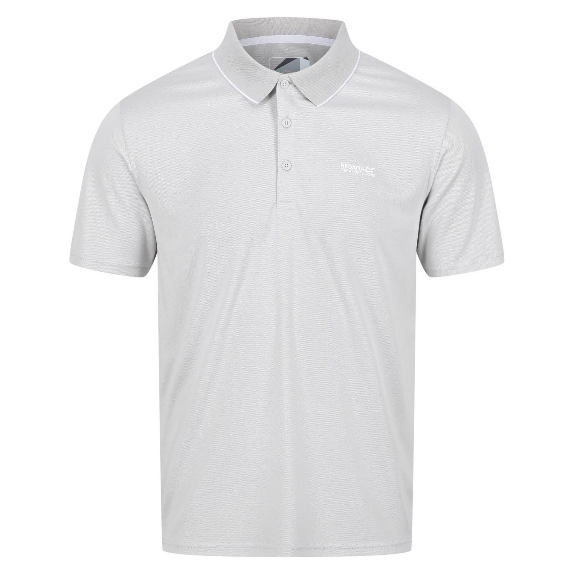 Sport Poloshirt Maverick V Herren Silber L von Regatta