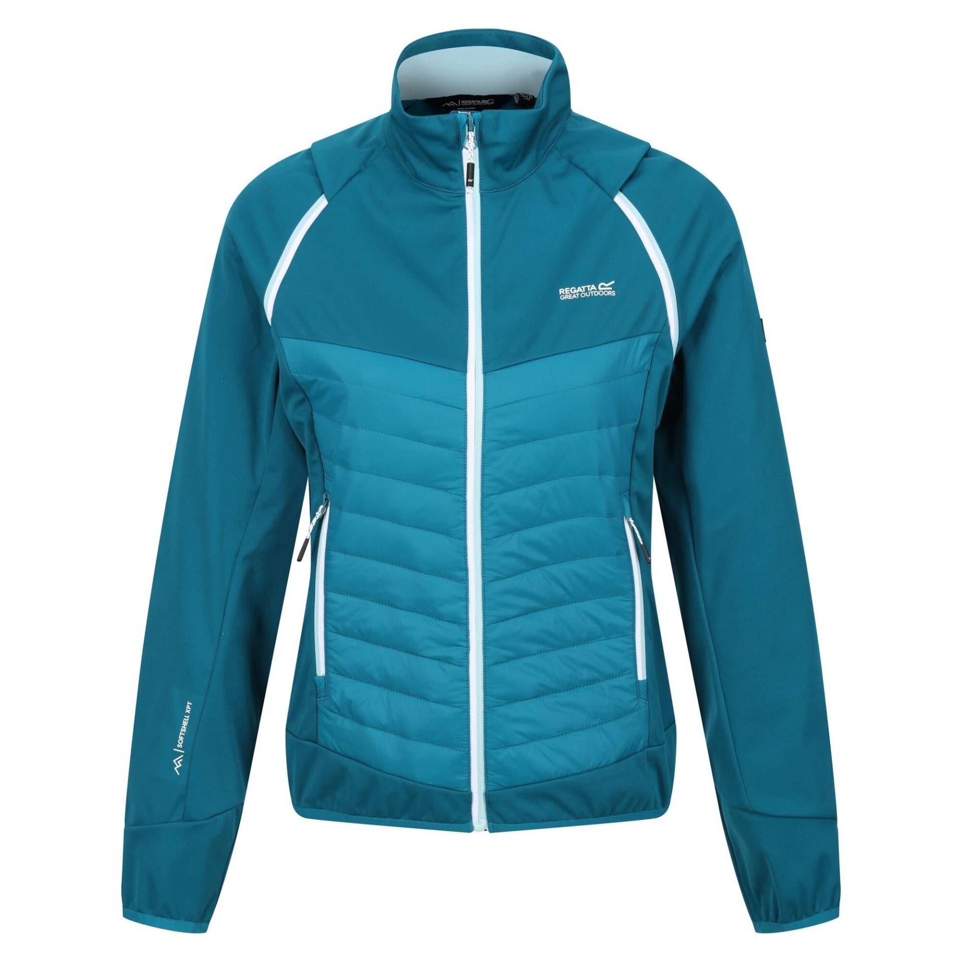 Steren Hybridjacke Damen Cyan-Blau 38 von Regatta