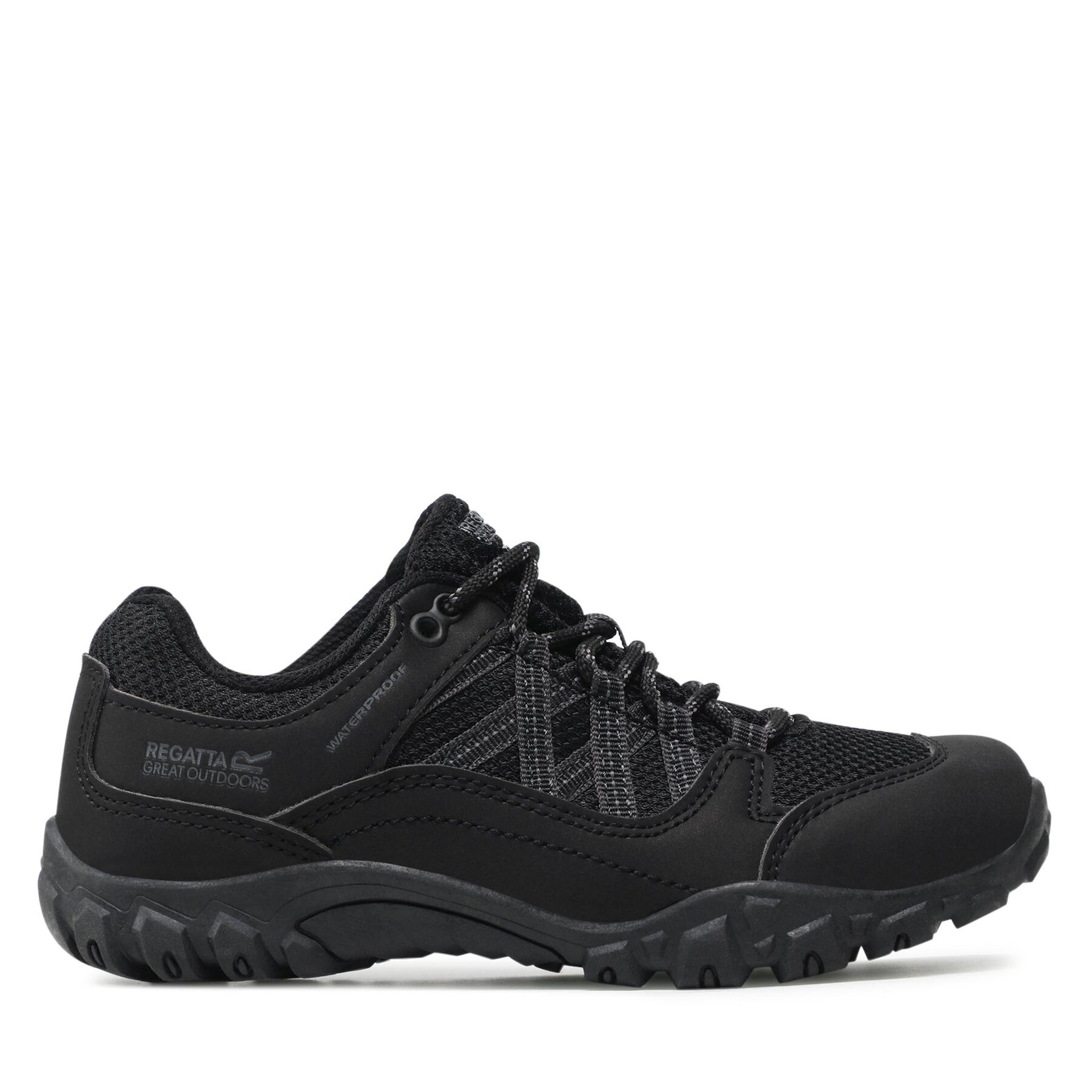 Trekkingschuhe Regatta Edgepoint Jnr RKF623 Black 800 von Regatta