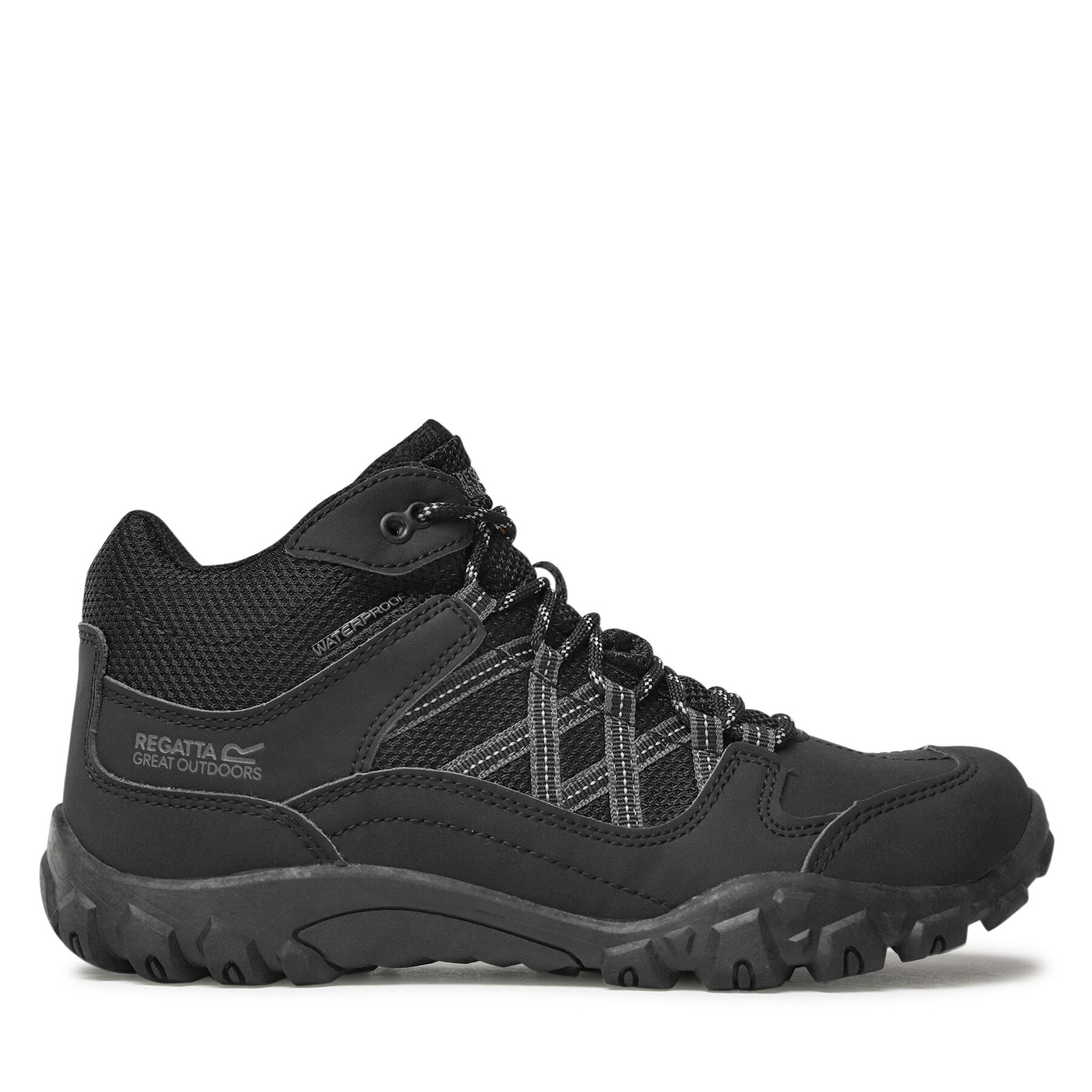 Trekkingschuhe Regatta Edgepoint Mid Wp RMF622 Black/Granit 9V8 von Regatta