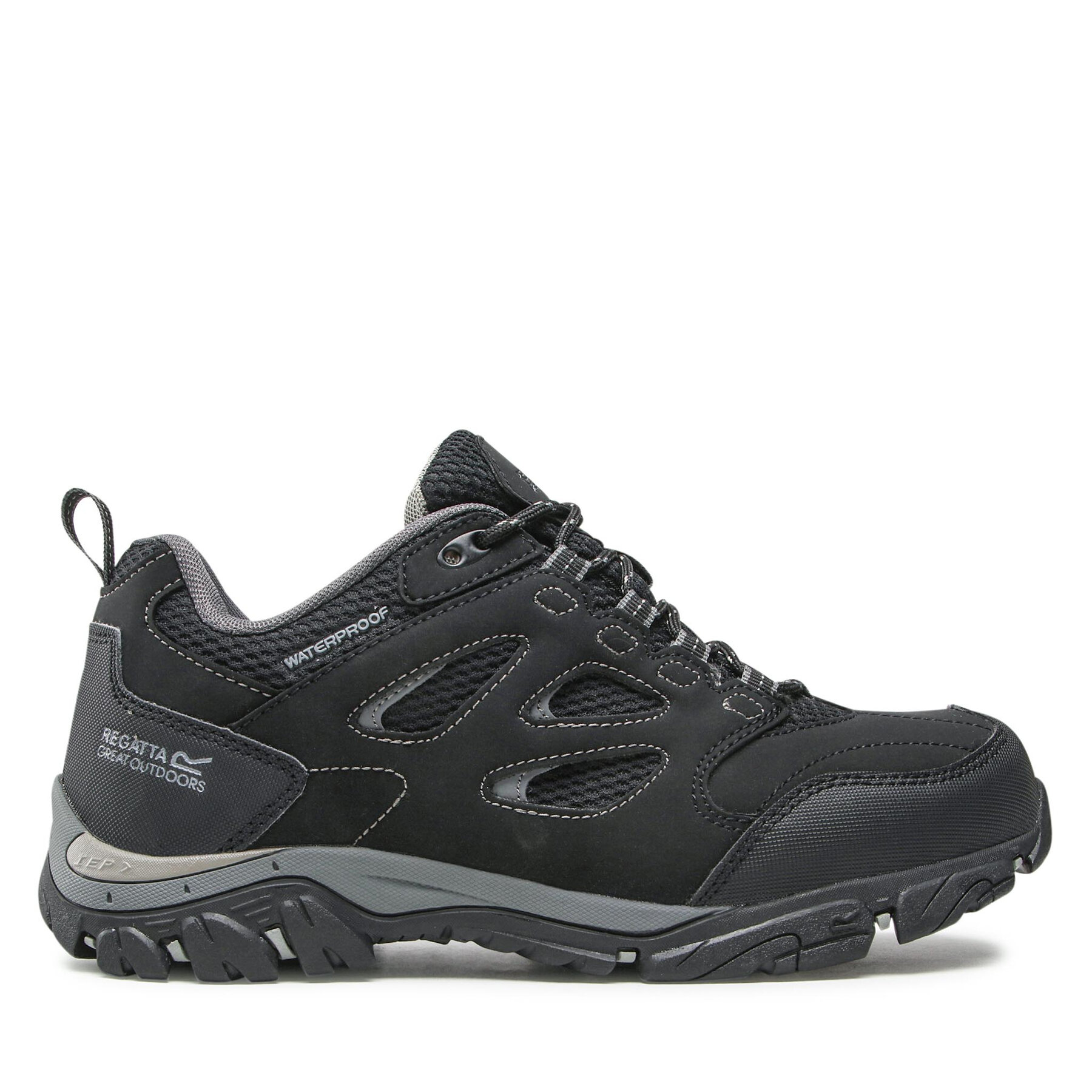 Trekkingschuhe Regatta Holcombe Iep Low RMF572 Black/Granite 9V8 von Regatta