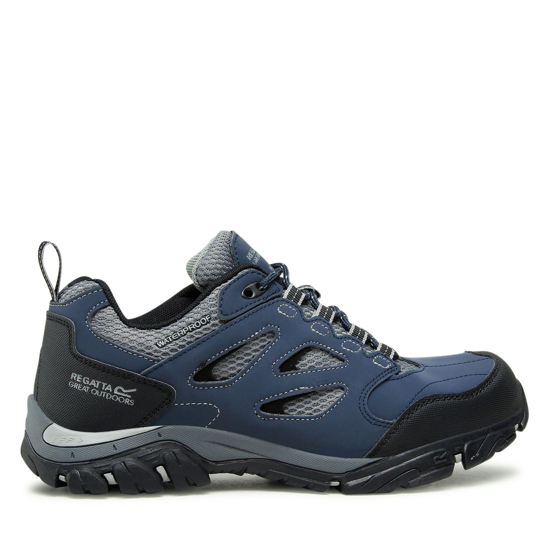 Trekkingschuhe Regatta Holcombe Iep Low RMF572 Navy/Granite von Regatta