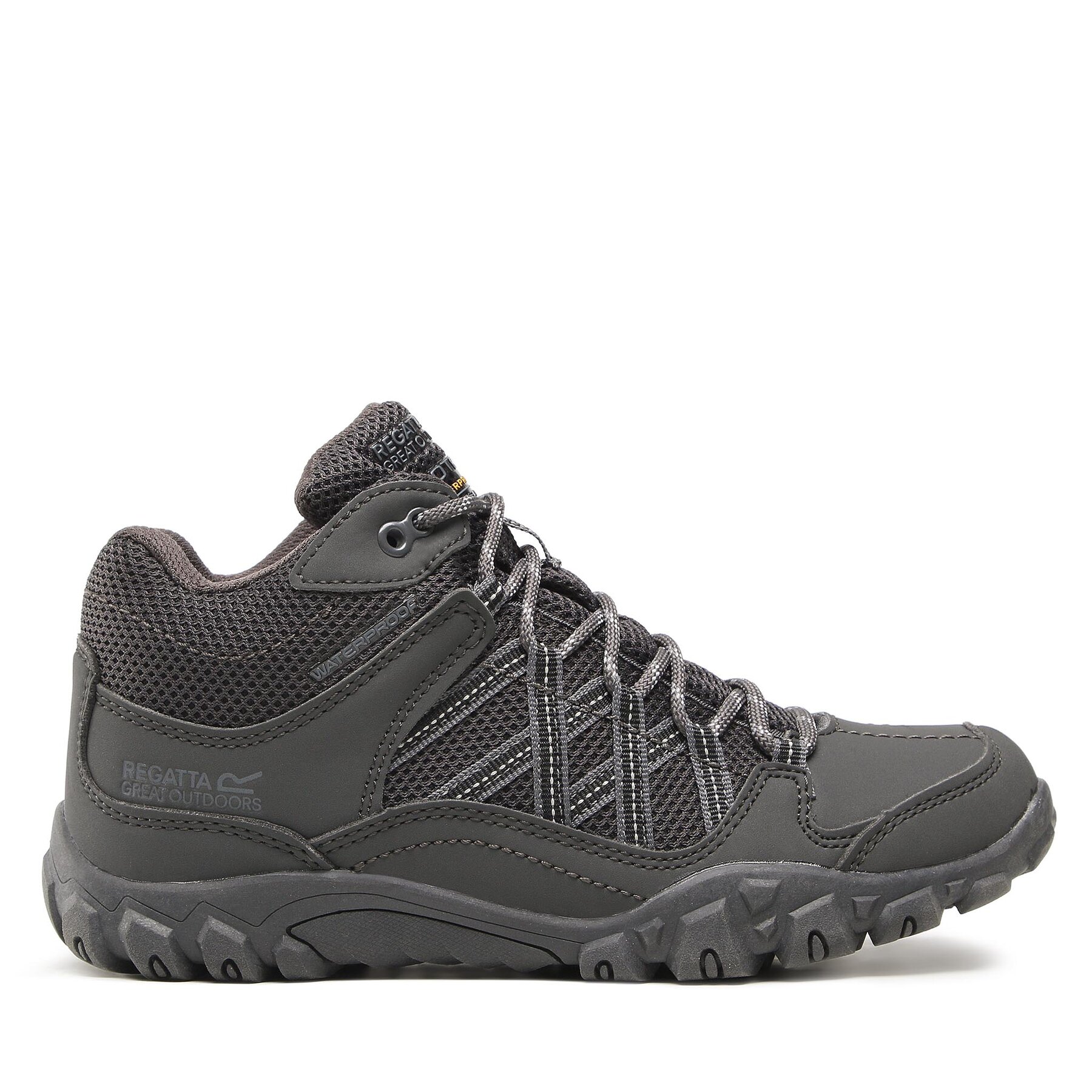 Trekkingschuhe Regatta Lady Edgepoint Mid Wp RWF622 Ash/Granite 4YB von Regatta