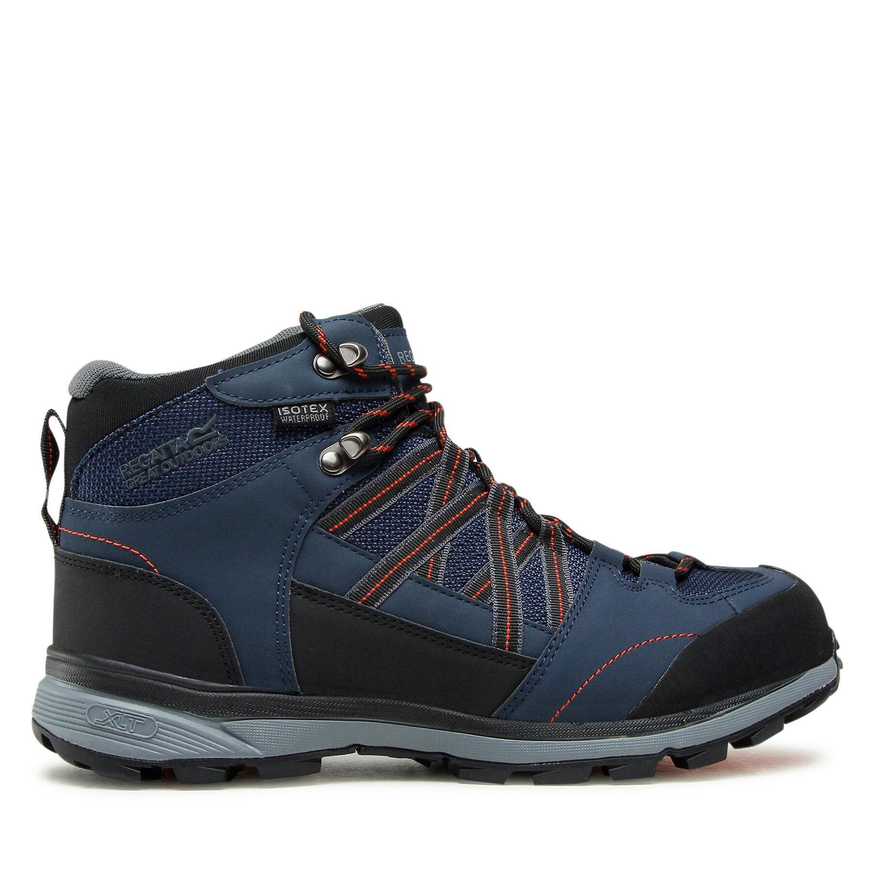 Trekkingschuhe Regatta Samaris II Mid RMF539 Navy/Burnt Salmon F96 von Regatta