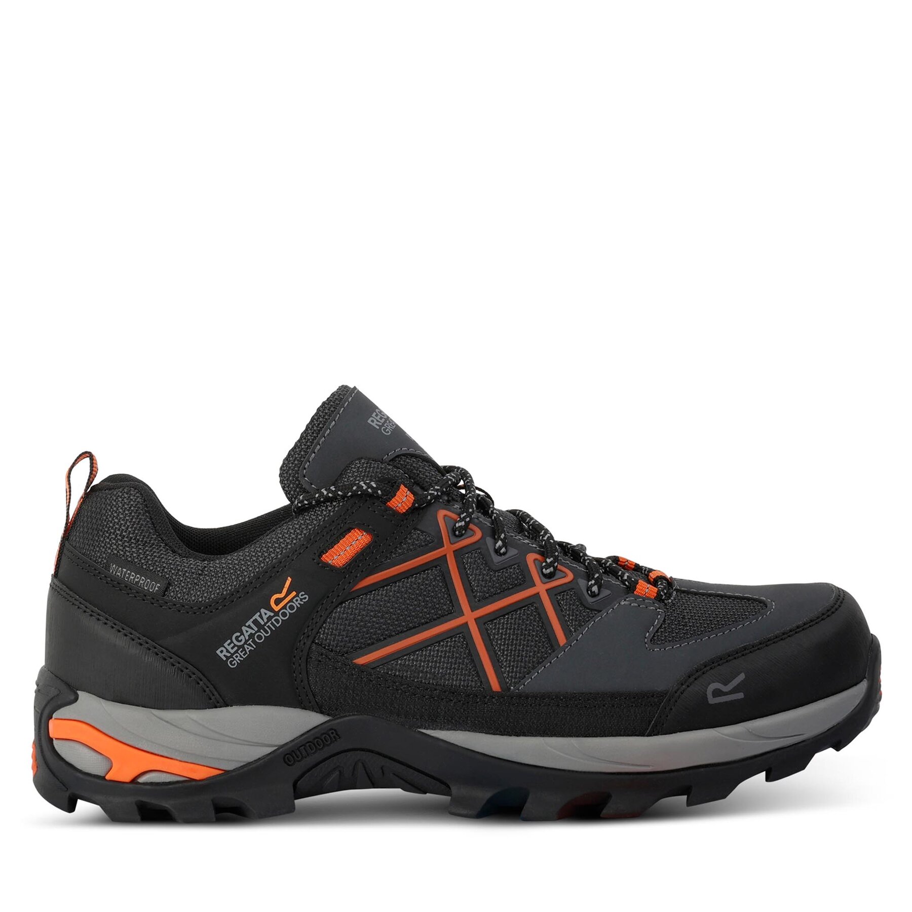 Trekkingschuhe Regatta Samaris III Low RMF835 Granite/Blaze Orange DLW von Regatta