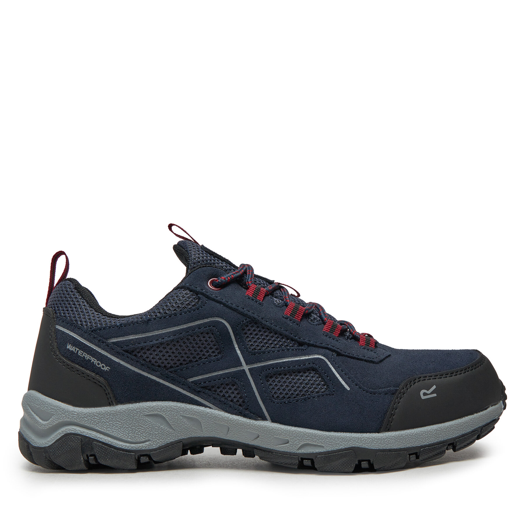 Trekkingschuhe Regatta VendeavorSuedeLow RMF837 Navy/Rio Red 03W von Regatta