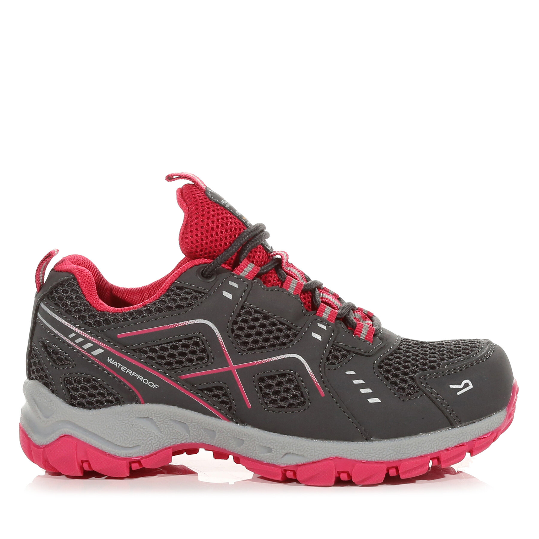 Trekkingschuhe Regatta Vendeavour Jnr RKF785 Granite/Pink Potion Y13 von Regatta