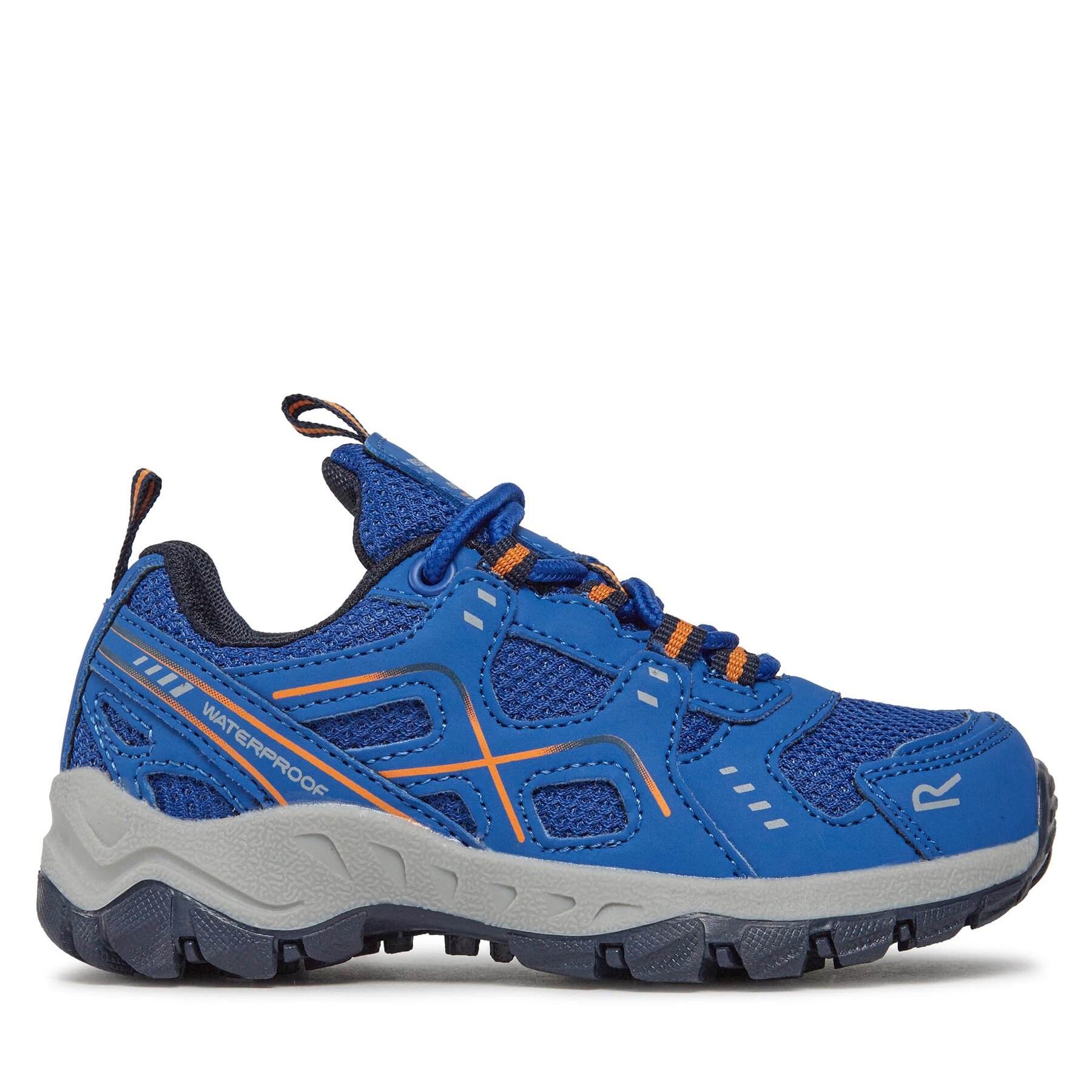 Trekkingschuhe Regatta Vendeavour Jnr RKF785 StrBlu/OraPe W8D von Regatta