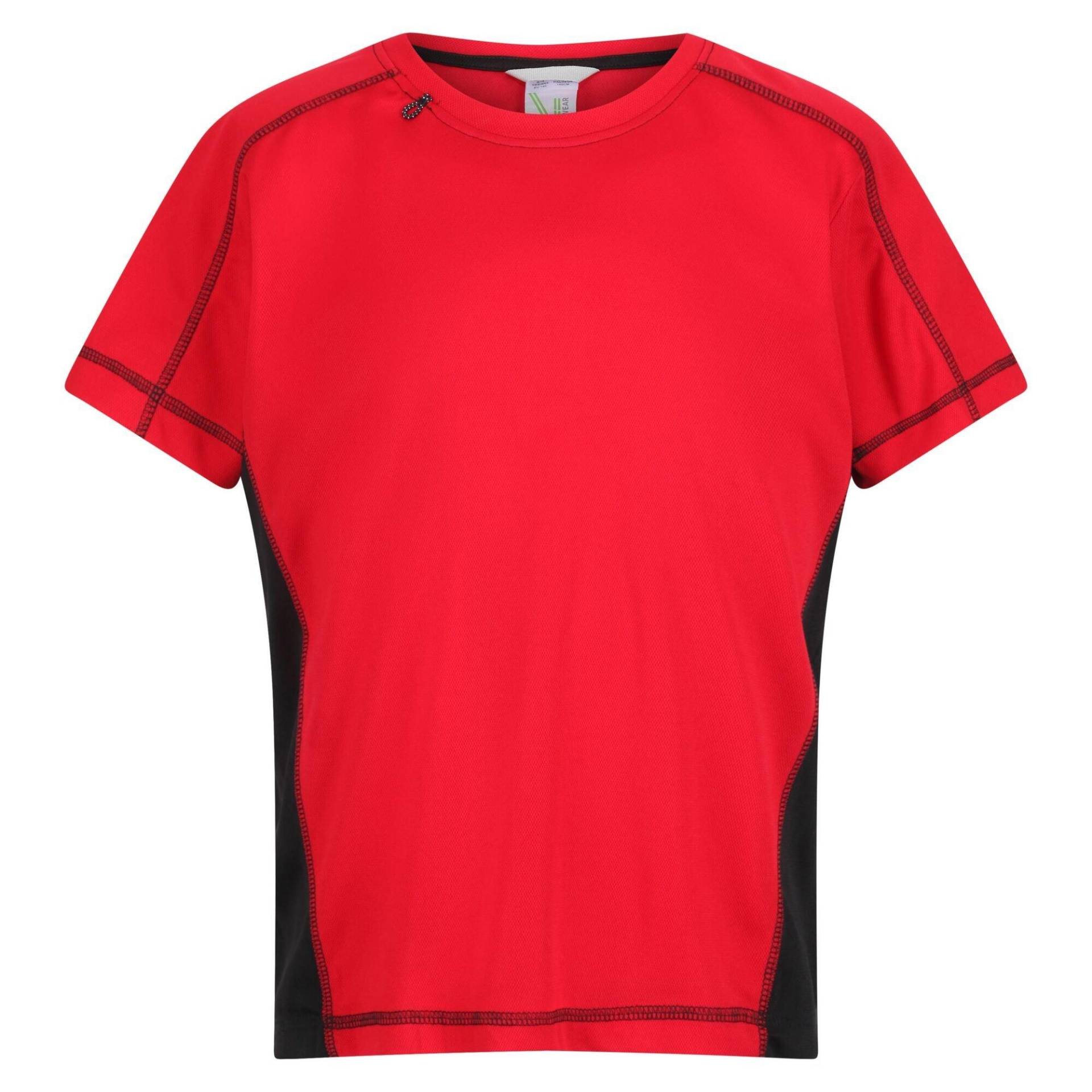 Tshirt Beijing Jungen Rot Bunt 116 von Regatta